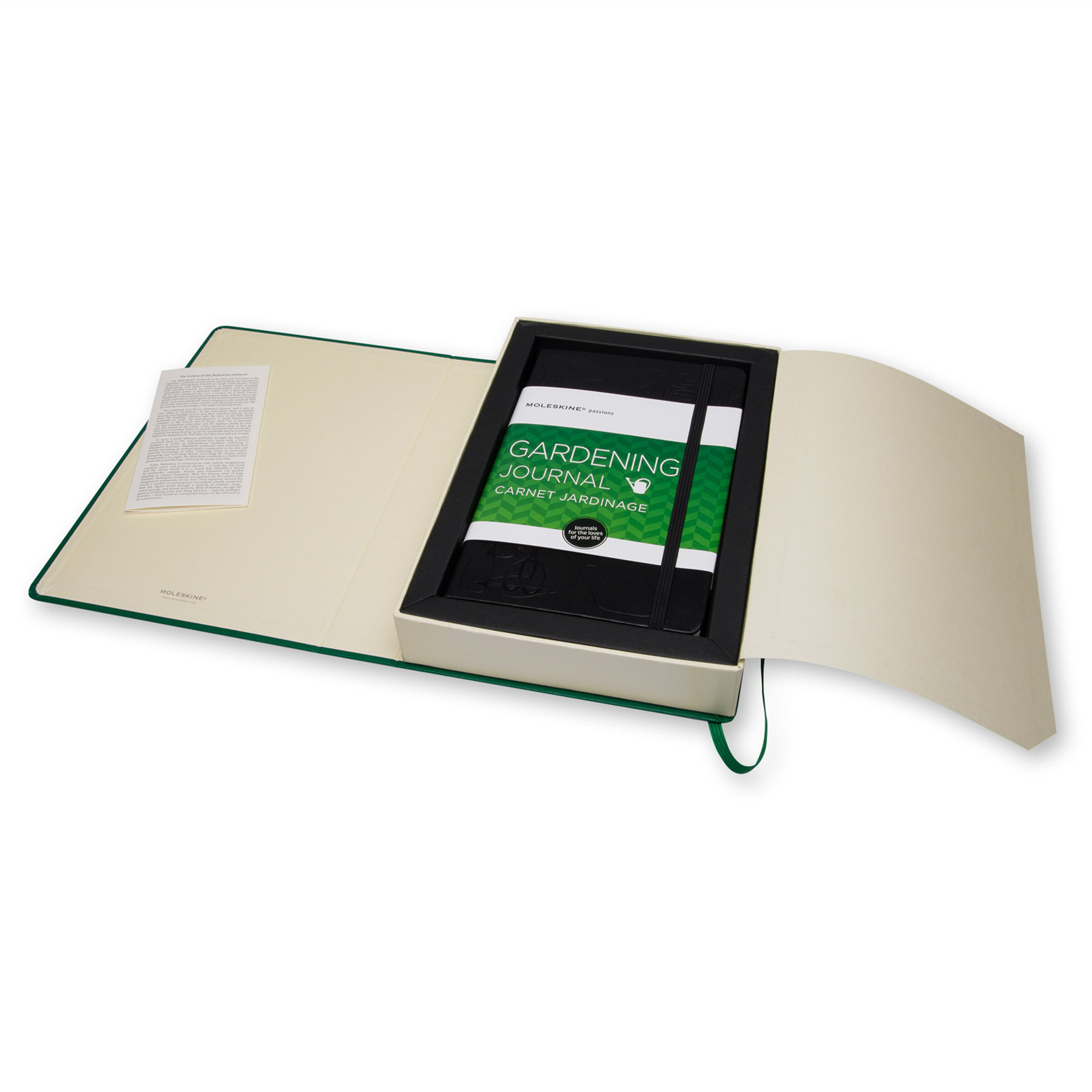 Gardening Box, verde Moleskine 2020 vista1