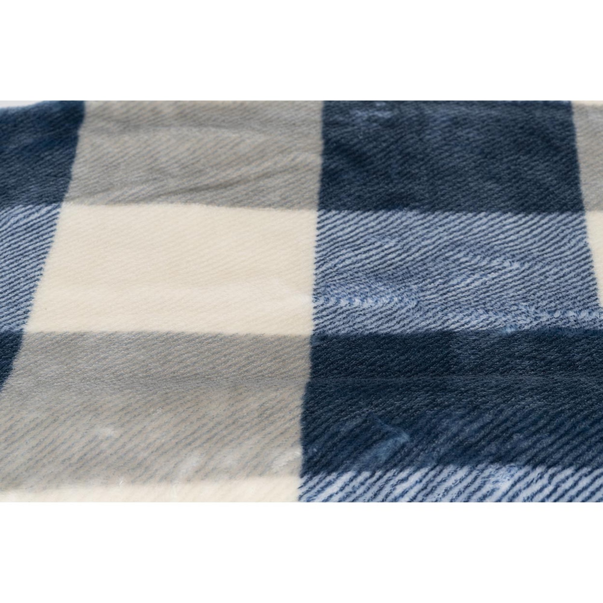 Coperta 200x240 Quadro 14 Jolie, blu/beige Cavalieri per la casa vista2