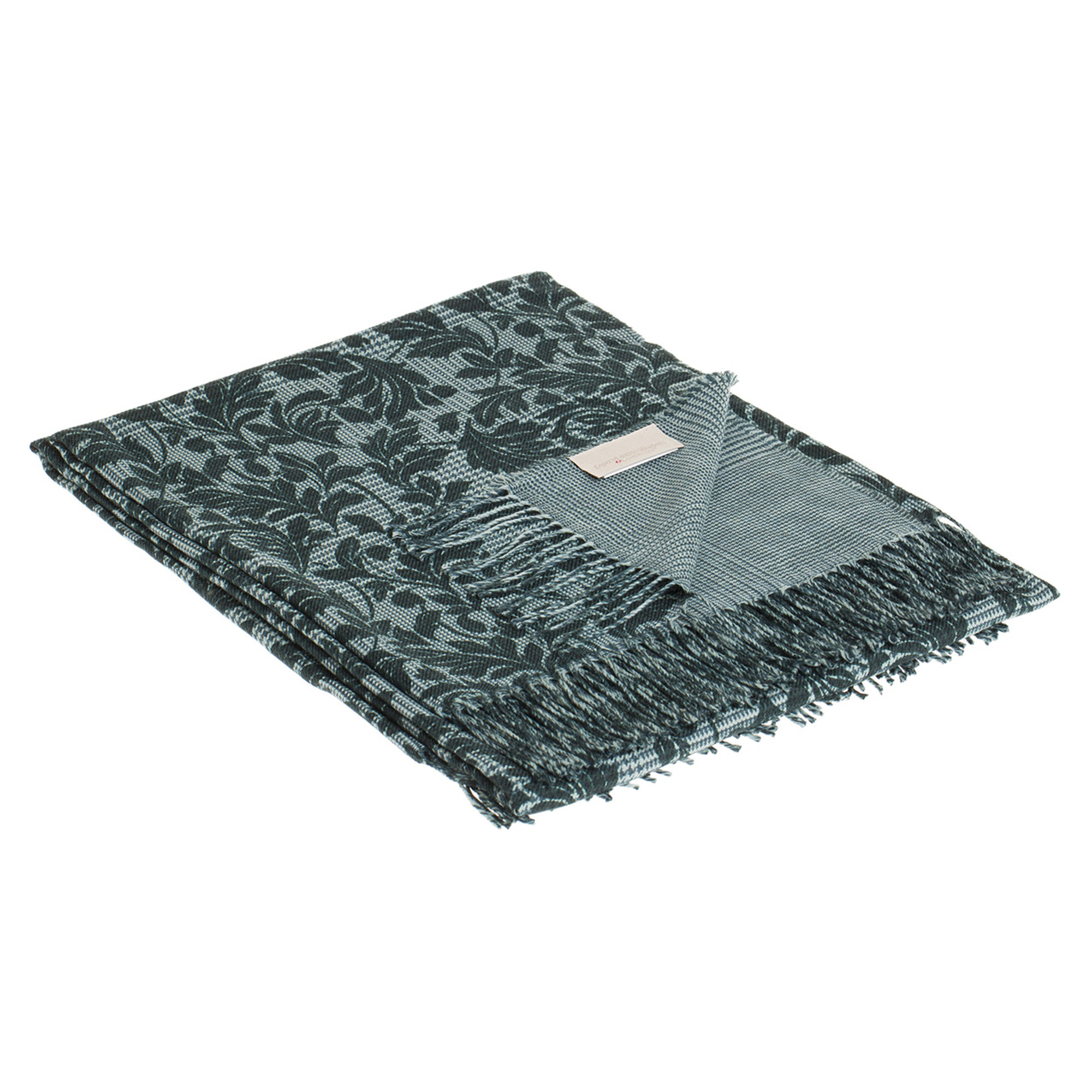 Plaid WARM G., acqua Lane Rossi Natale vista0