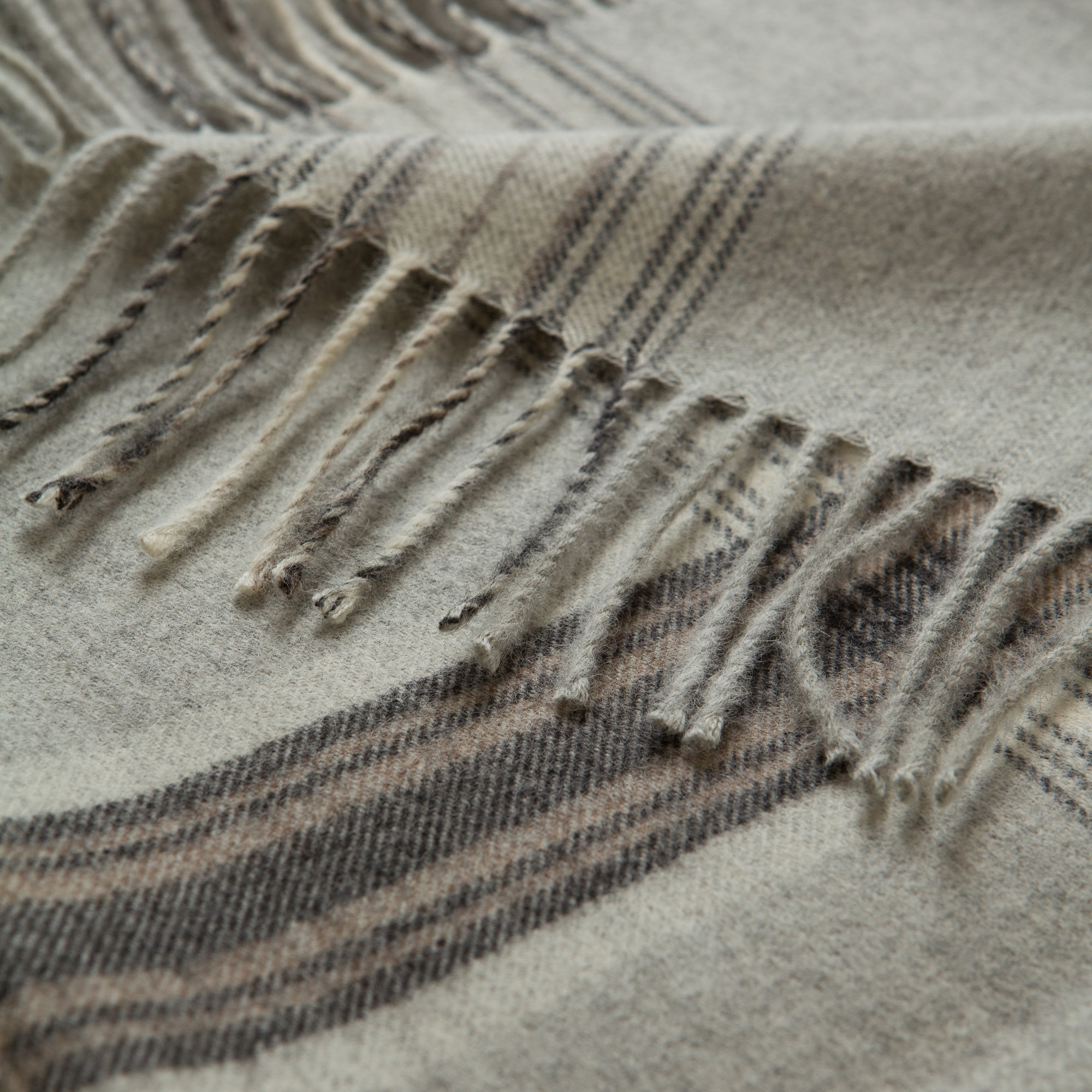 Plaid DIANA ALPACA, grigio Lane Rossi Natale vista1