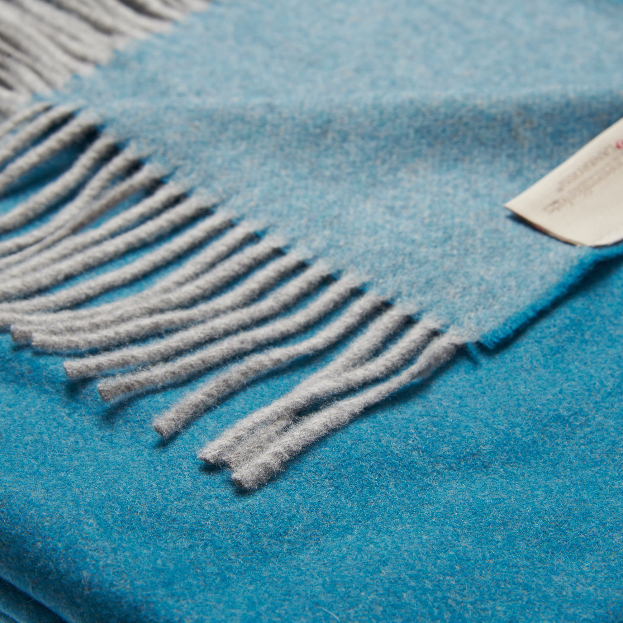 Plaid ISIDE, blu Lane Rossi Natale vista2