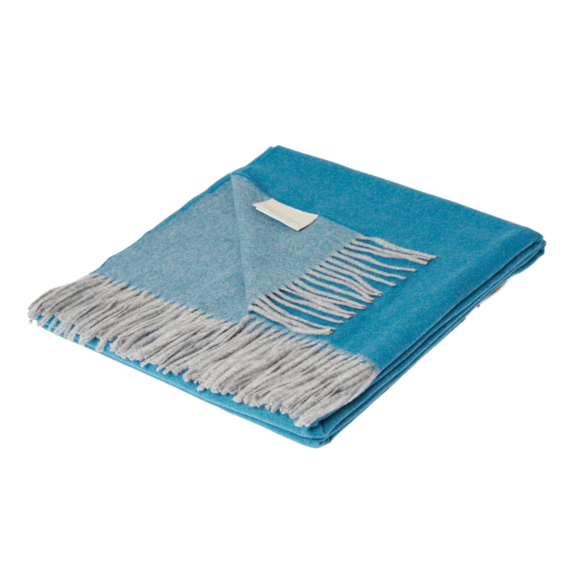 Plaid ISIDE, blu Lane Rossi Natale vista0