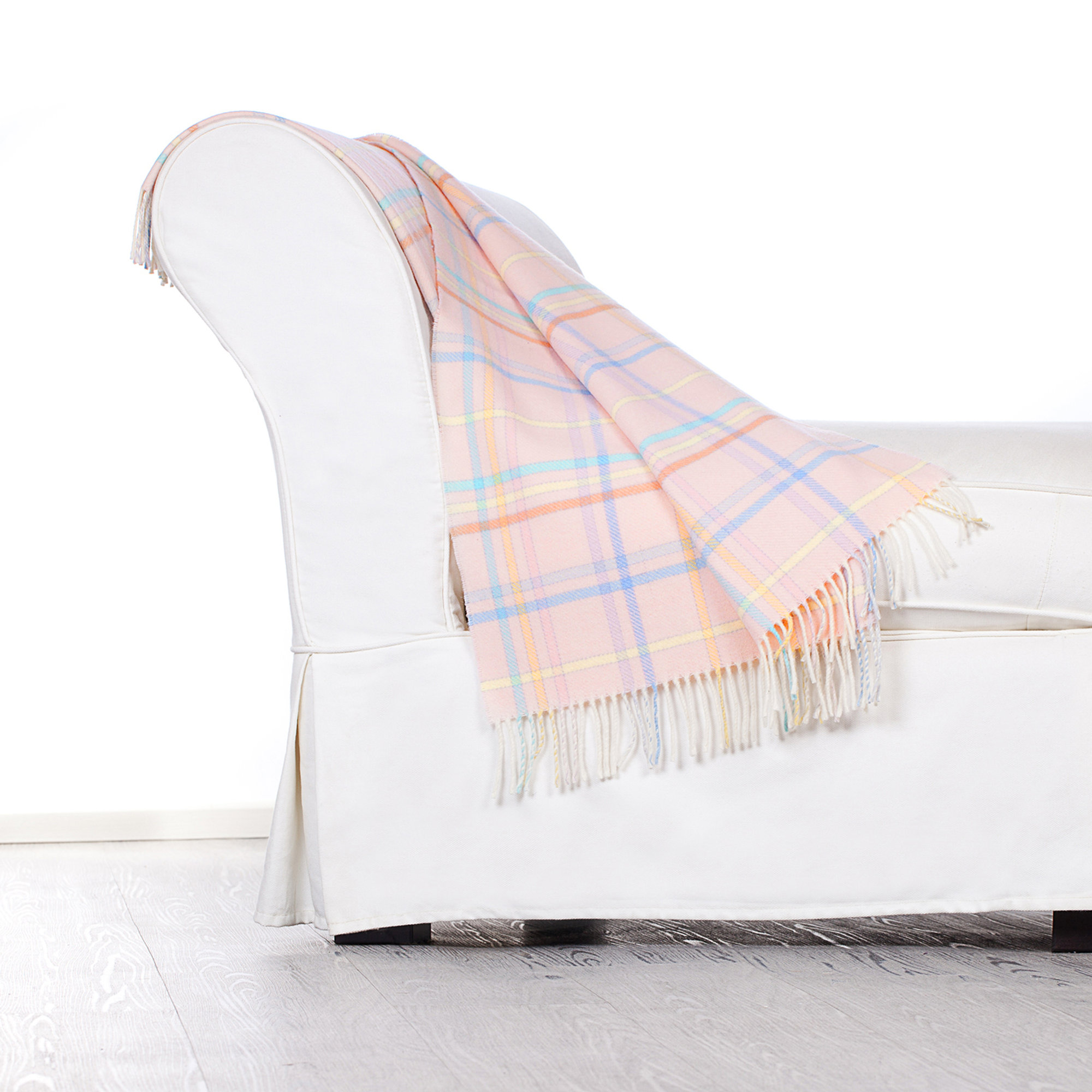 Plaid Baby DOLCEZZA 75x110, rosa Lane Rossi Natale vista1