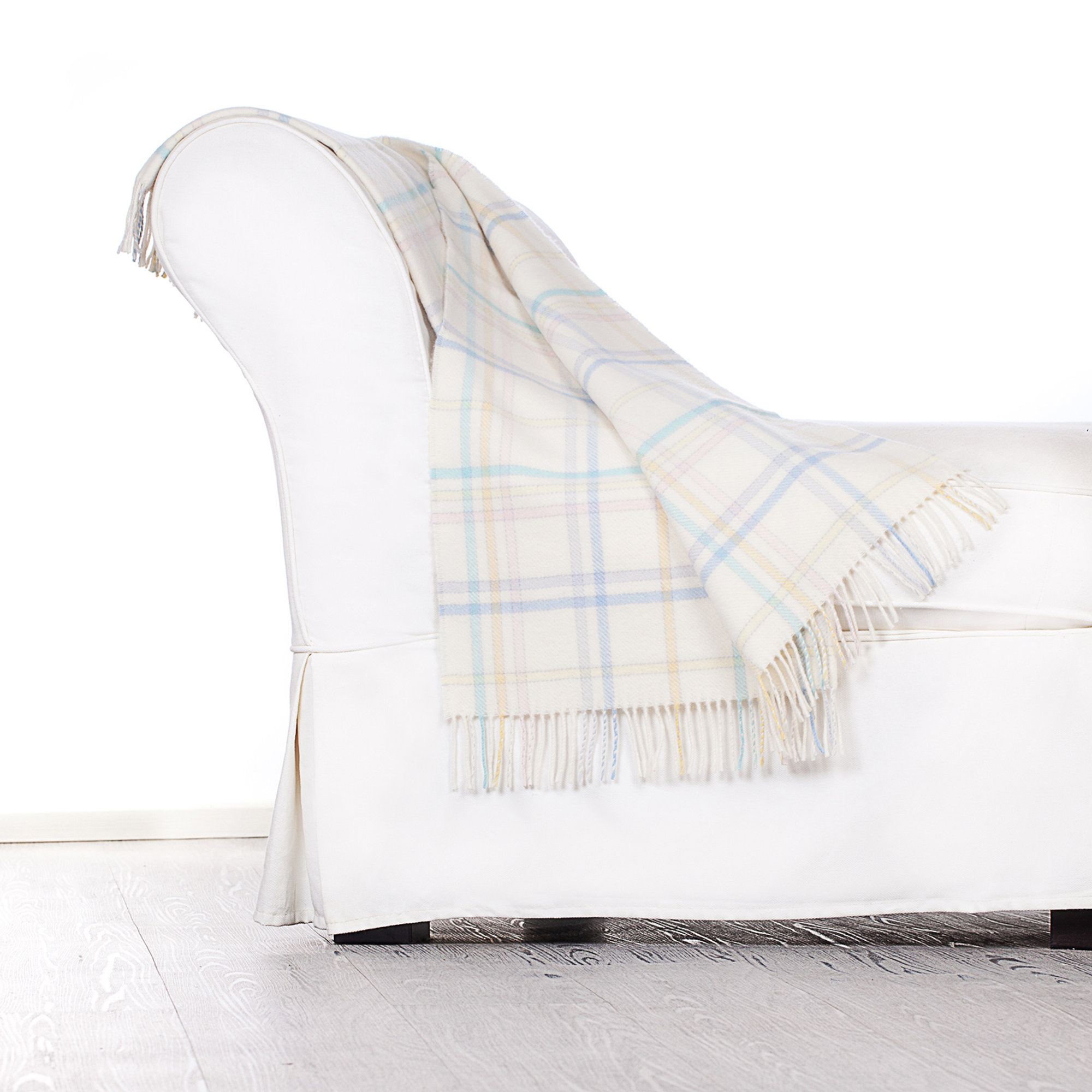 Plaid Baby DOLCEZZA 110x150, bianco Lane Rossi Natale vista1