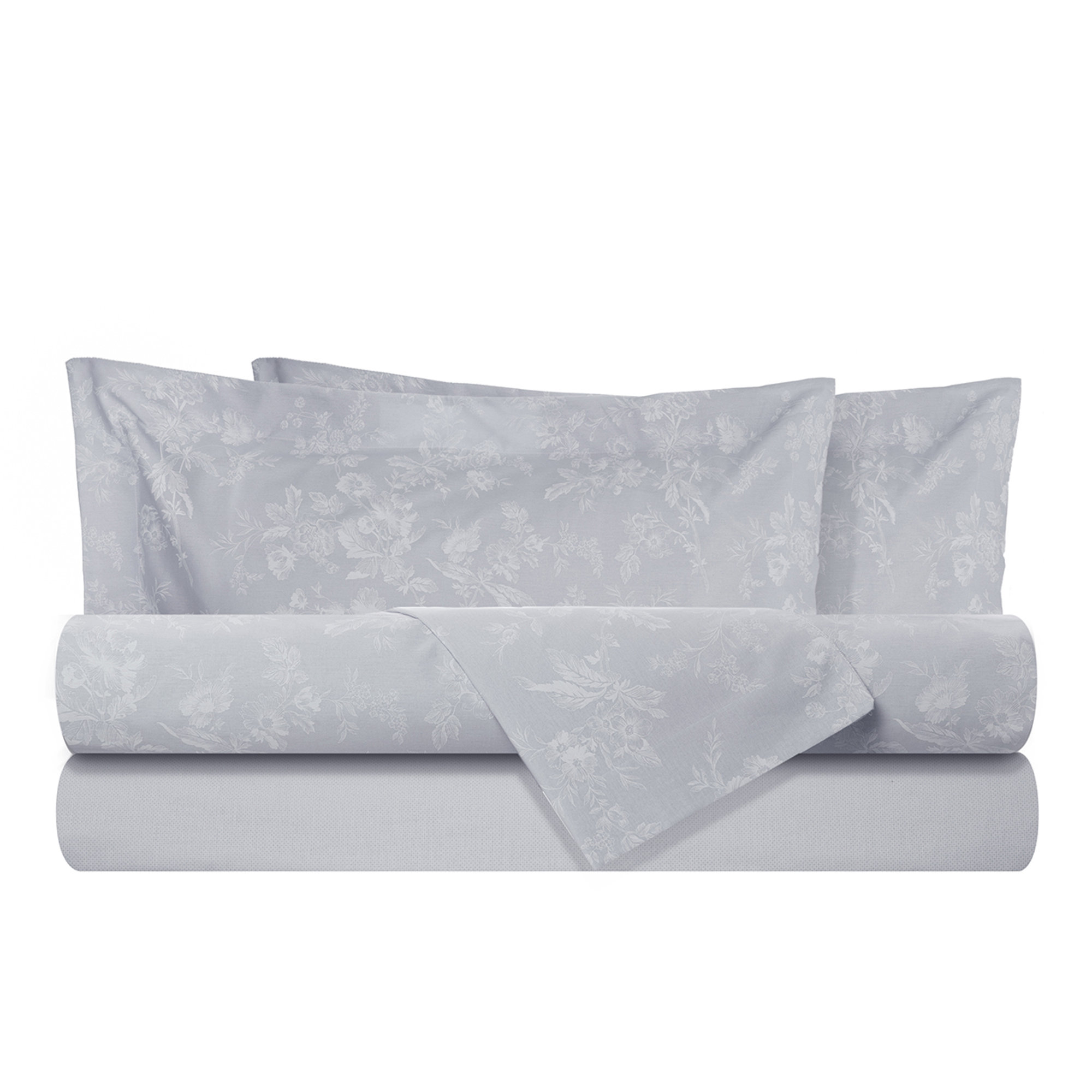 Completo lenzuola maxi ADINA, grigio Lane Rossi Natale vista0