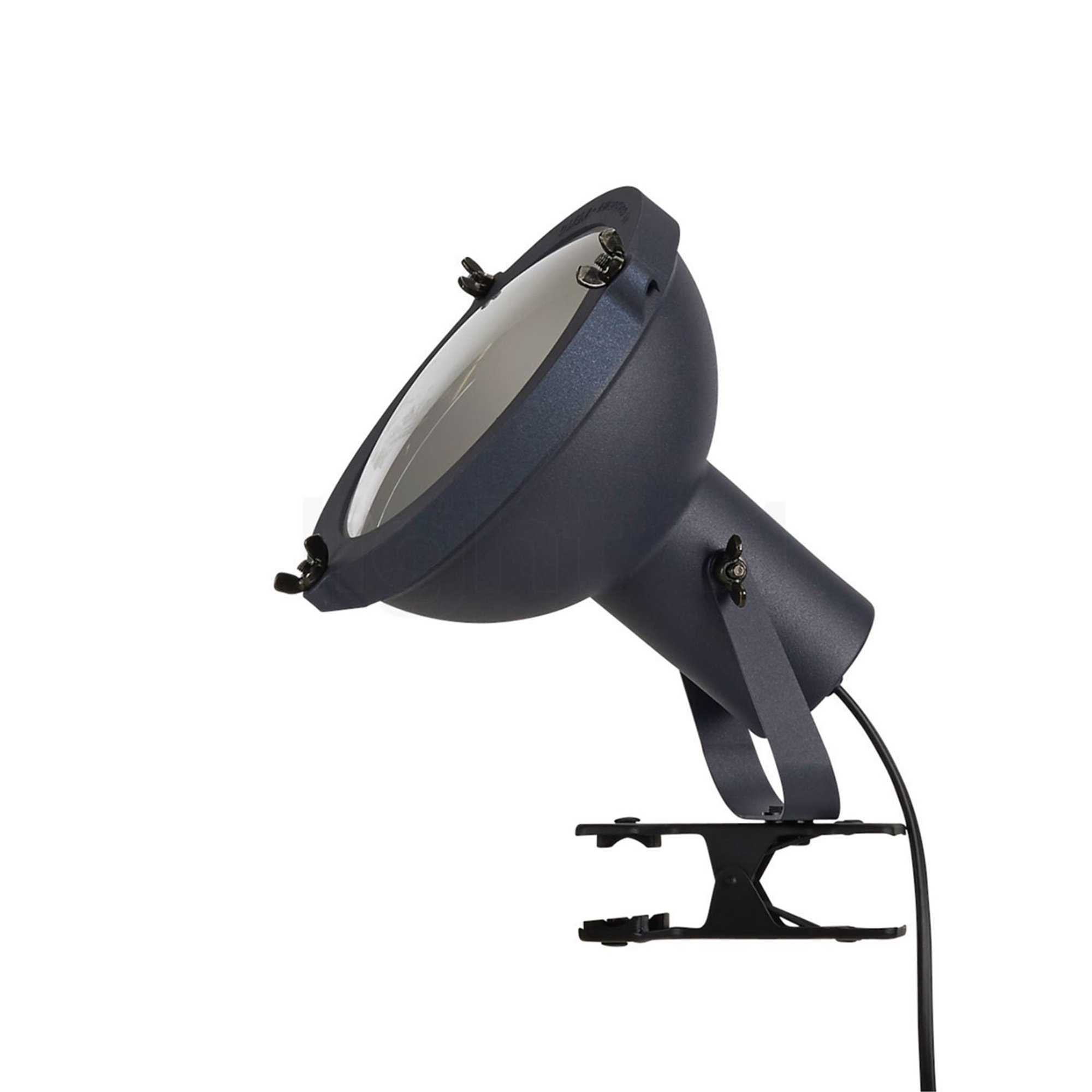 Lampada da tavolo Projecteur 165 clip/pinza, blu notte Nemo Luci vista0