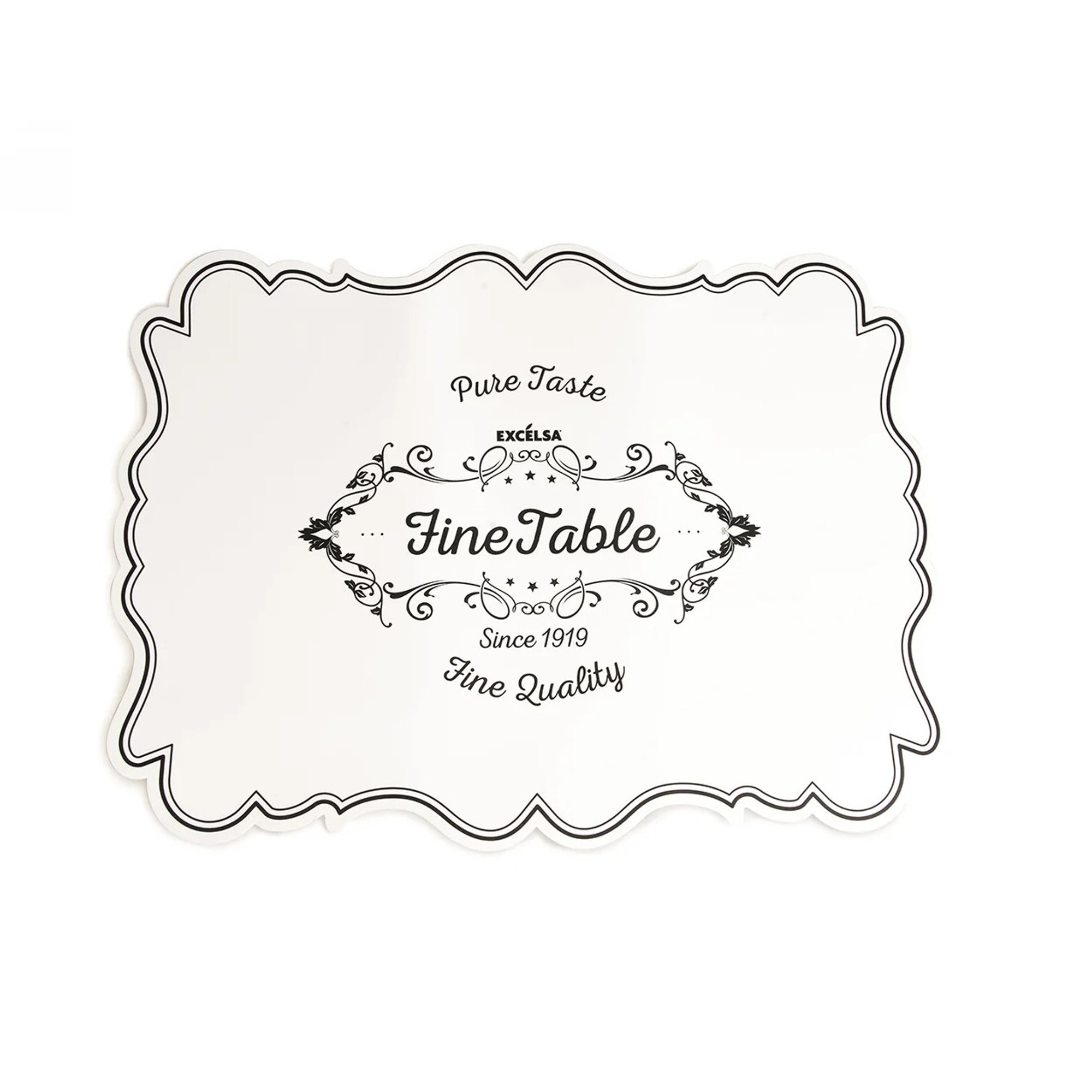 Set 6 tovagliette Fine Quality, bianco Tavola di Natale vista0