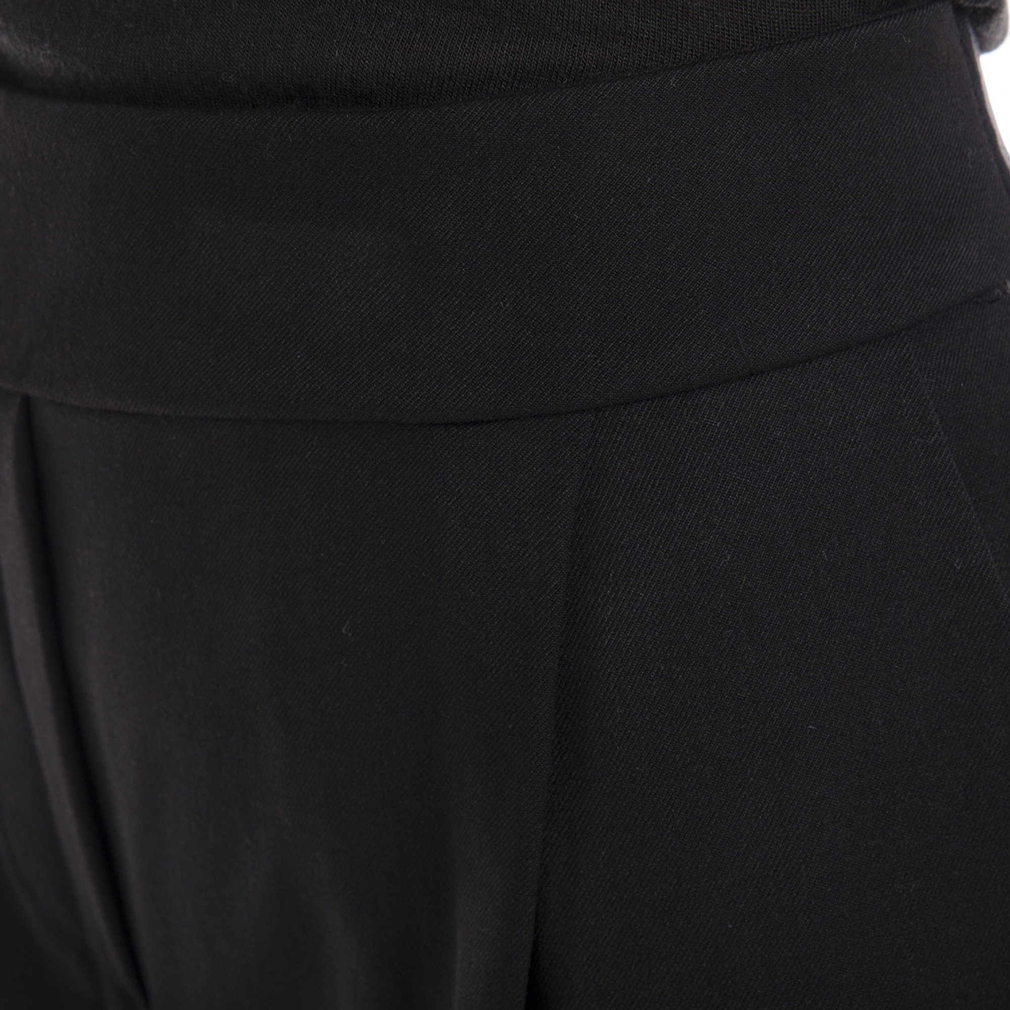 Pantaloni a vita alta neri Sandro Ferrone vista2