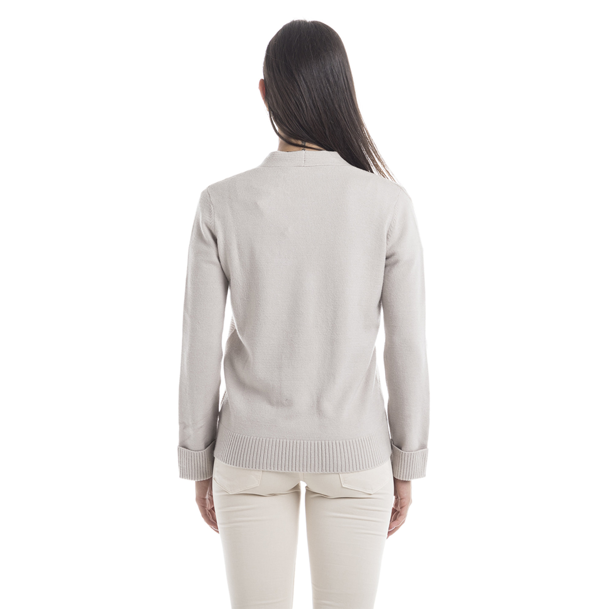 Cardigan ghiaccio Sandro Ferrone vista1