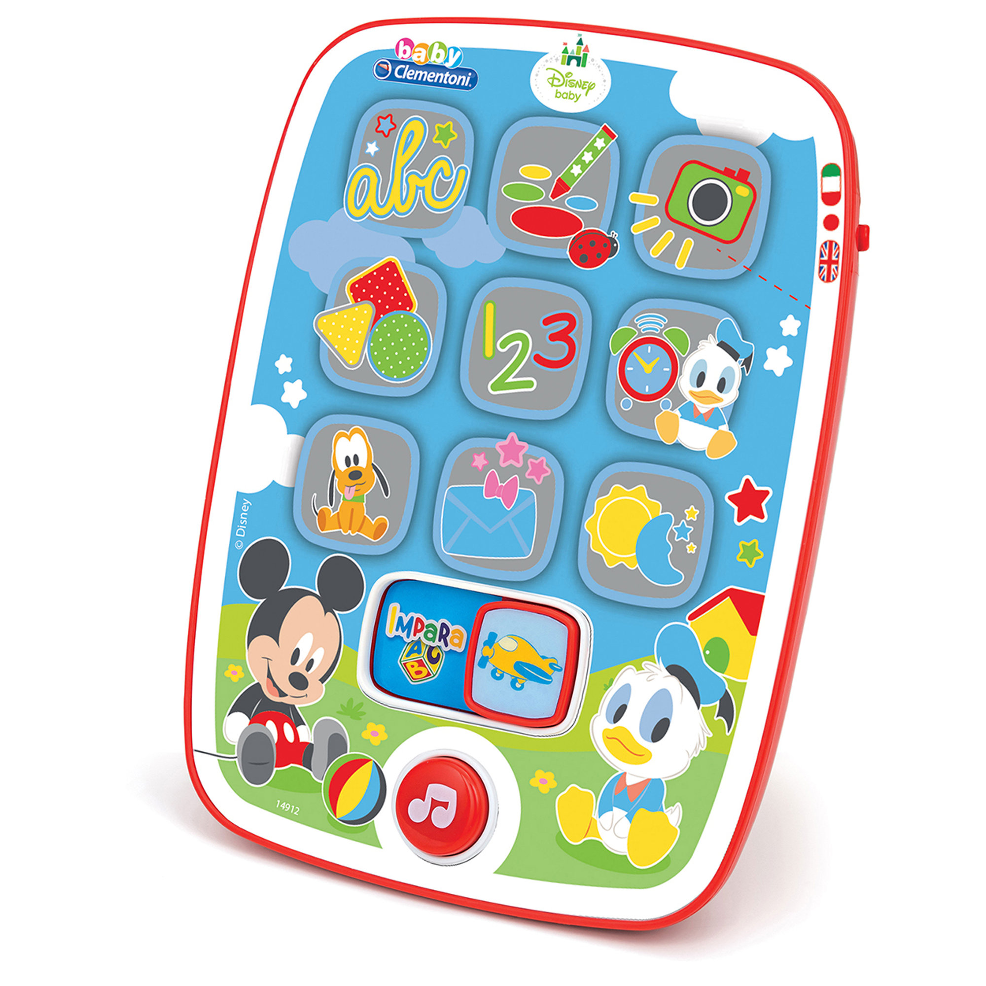 Primera tableta Baby Mickey BABY CLEMENTONI WALT DISNEY Clementoni vista1
