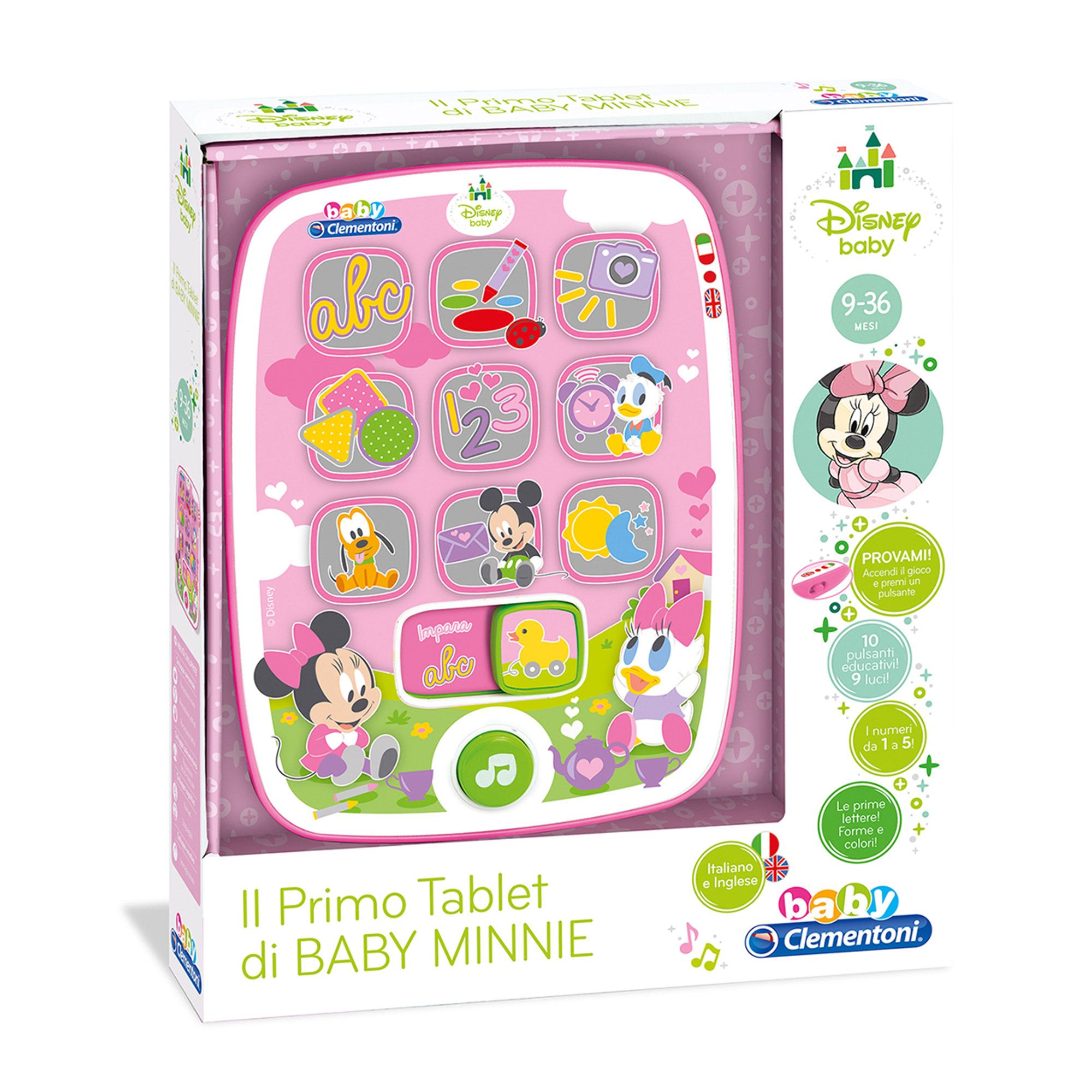 Il Primo Tablet di Baby Minnie BABY CLEMENTONI WALT DISNEY Clementoni vista0