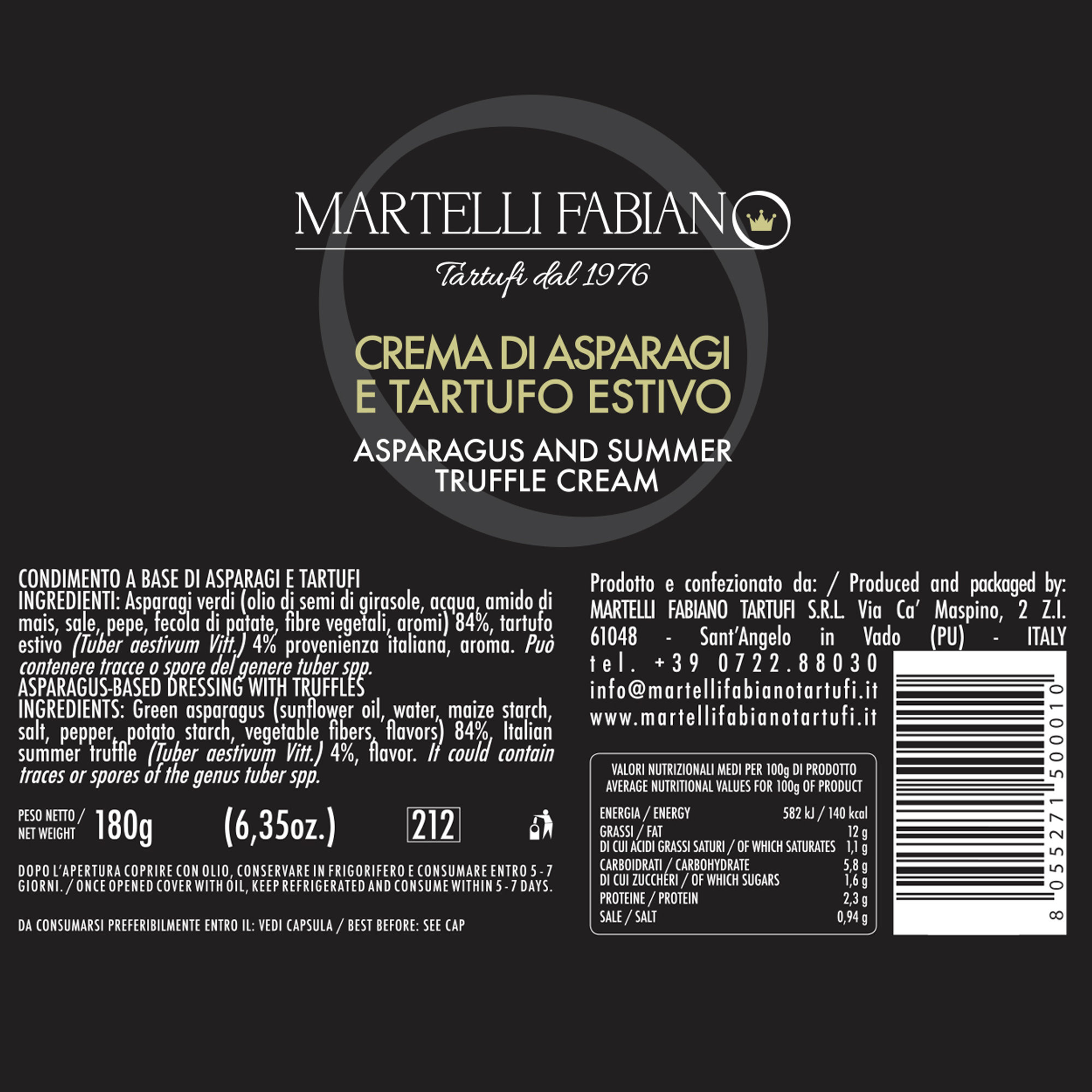 Confezione Regalo Elio Tris Salse al Tartufo 180g Martelli Fabiano Tartufi vista1