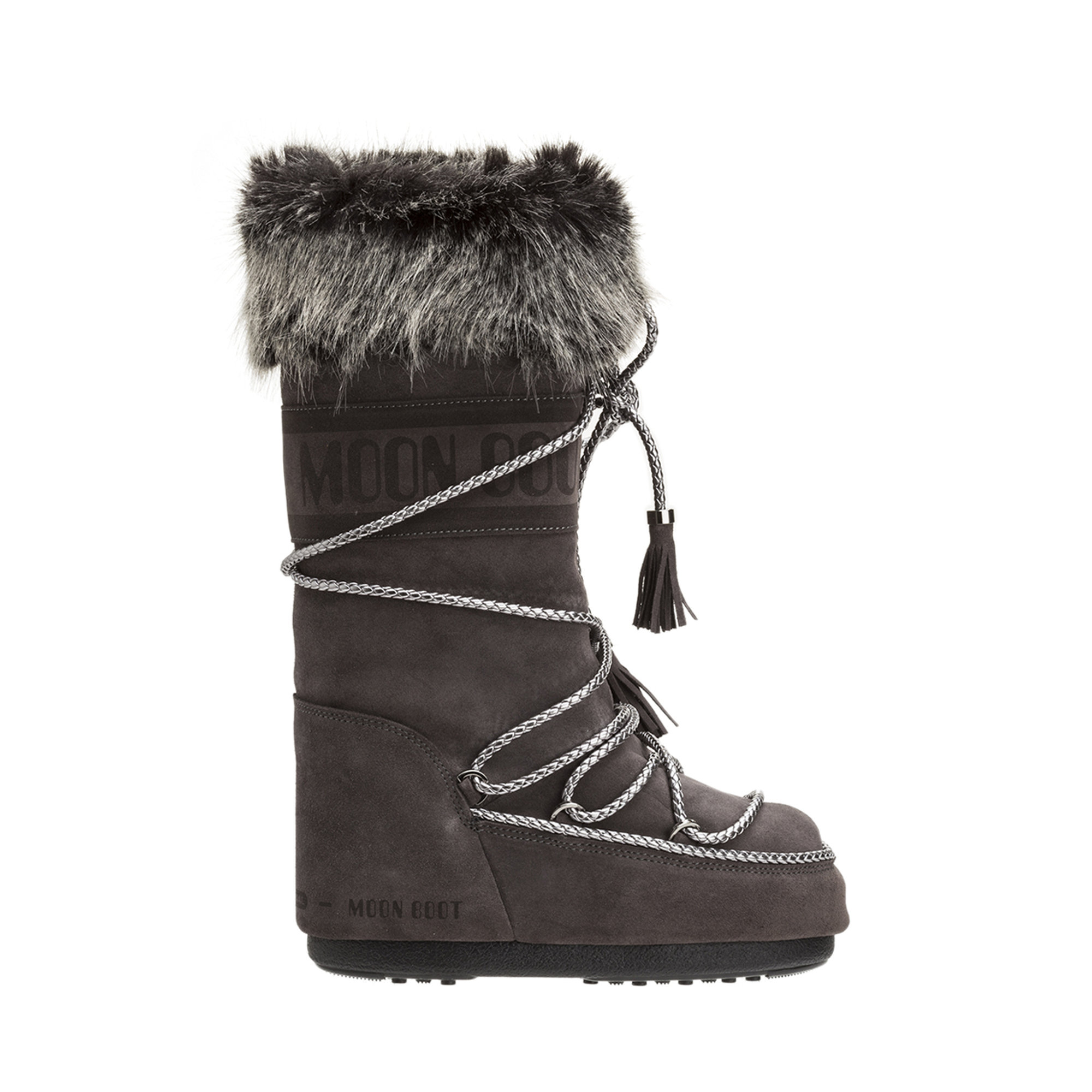 Stivali doposcì Velvet antracite Moon Boot vista0