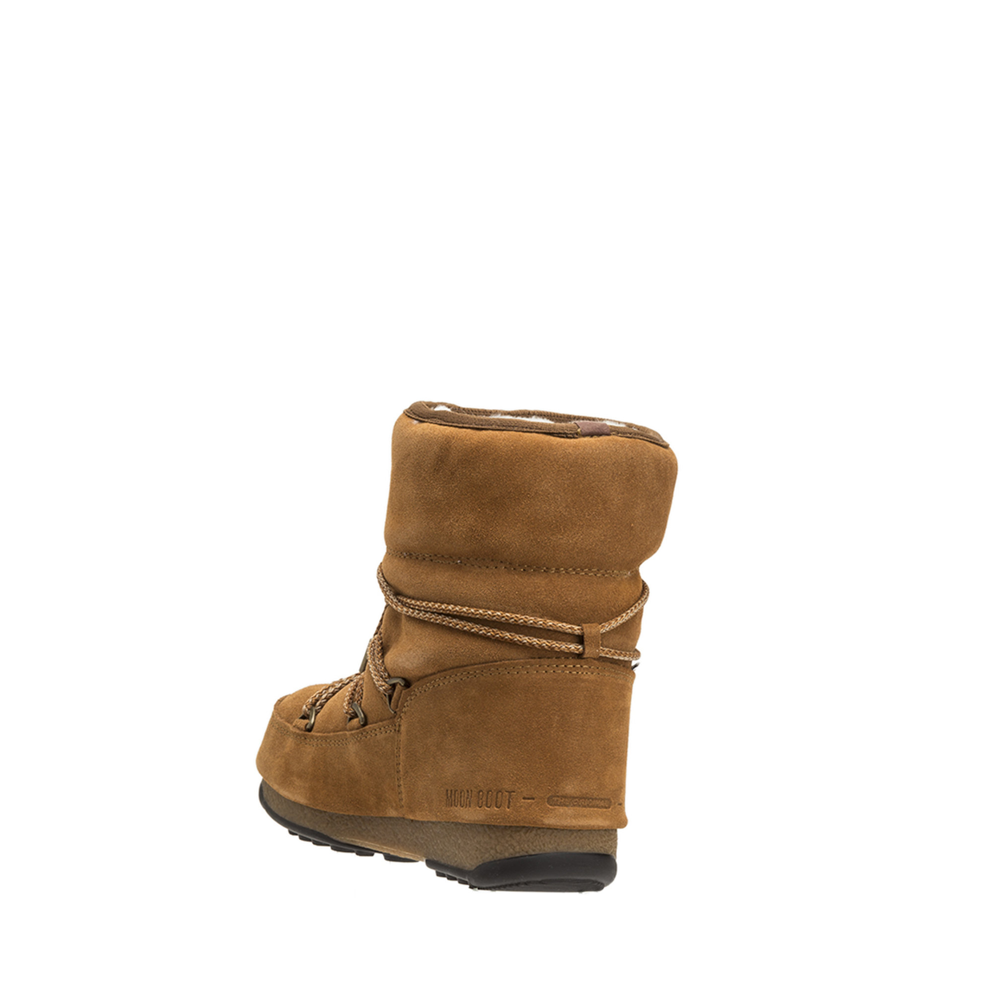 Stivali bassi in suede whisky Moon Boot vista1
