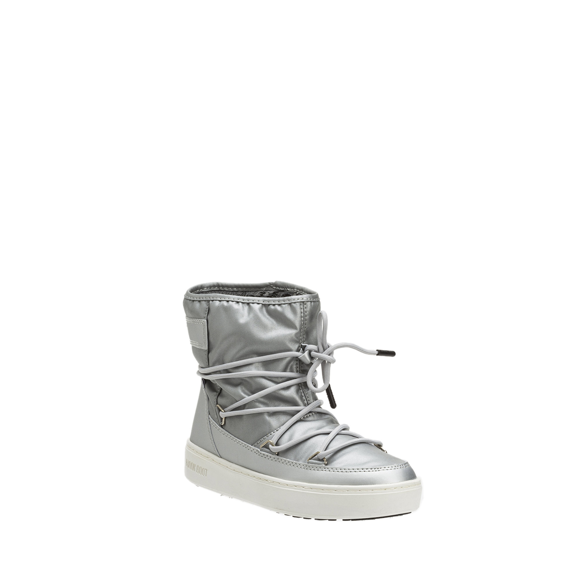 Stivaletti Pulse Jr Girl nylon argento Moon Boot vista1