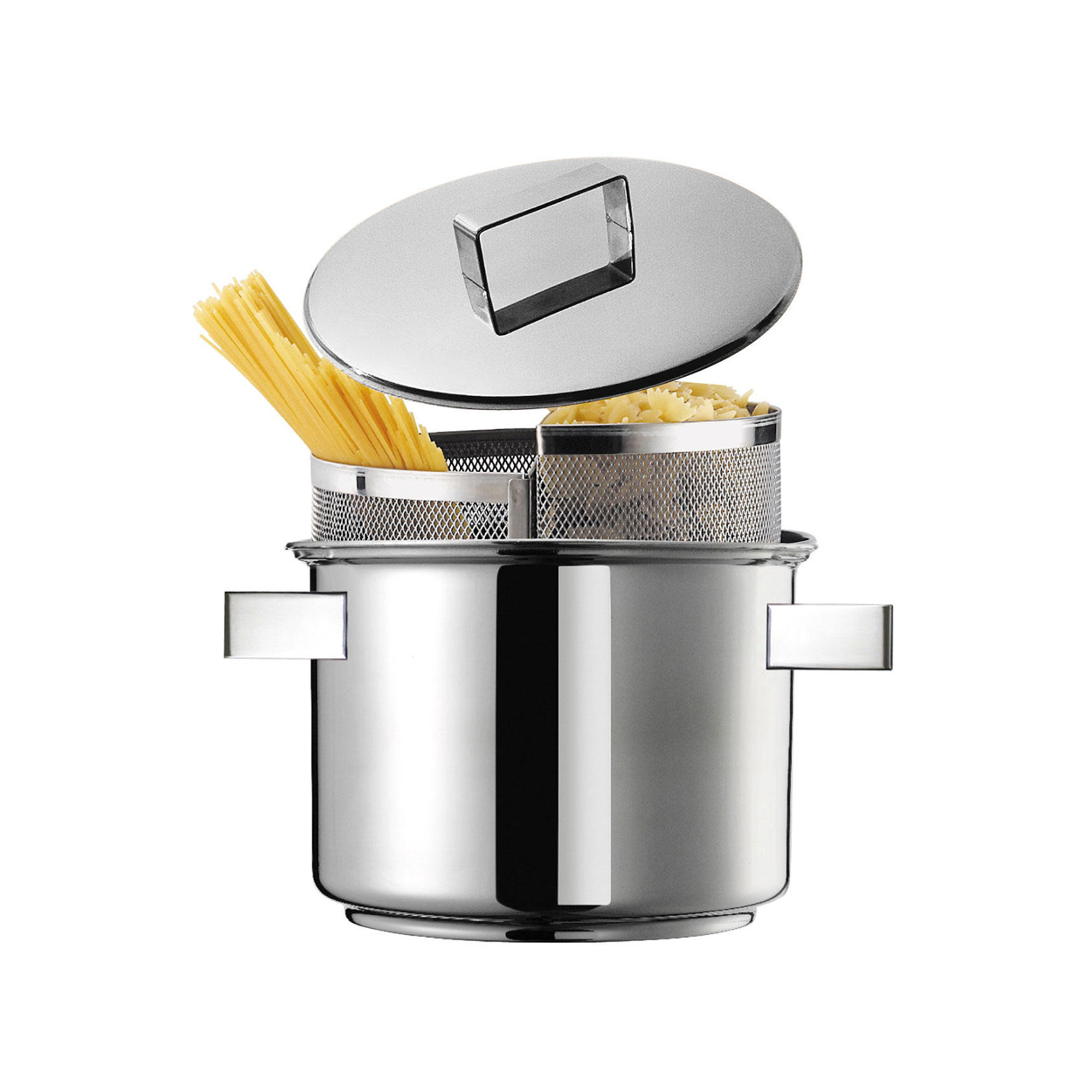 Set pasta DESIGN PLUS DUETTO, acciaio Inoxriv vista0