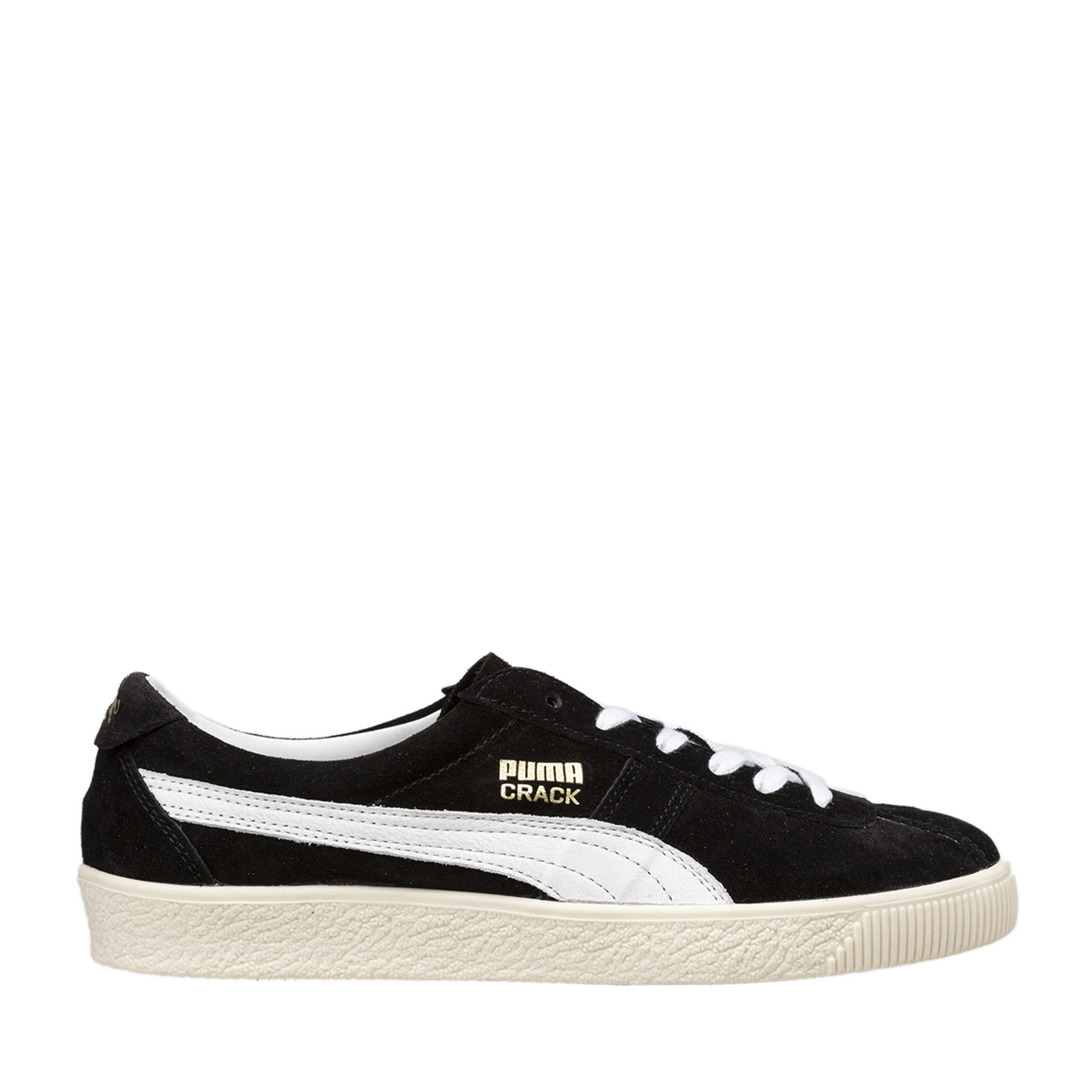 Sneakers Crack Heritage nere e bianche Puma vista0