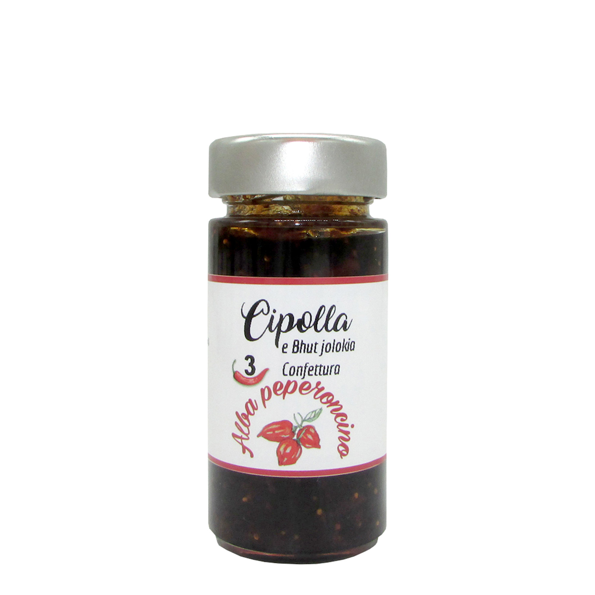 Kit Confetture 100 gr: 1 Fichi e Viagra Cileno - 1 Cipolle e Bhut Jolokia - 1 Pere e Habanero Alba Peperoncino vista3