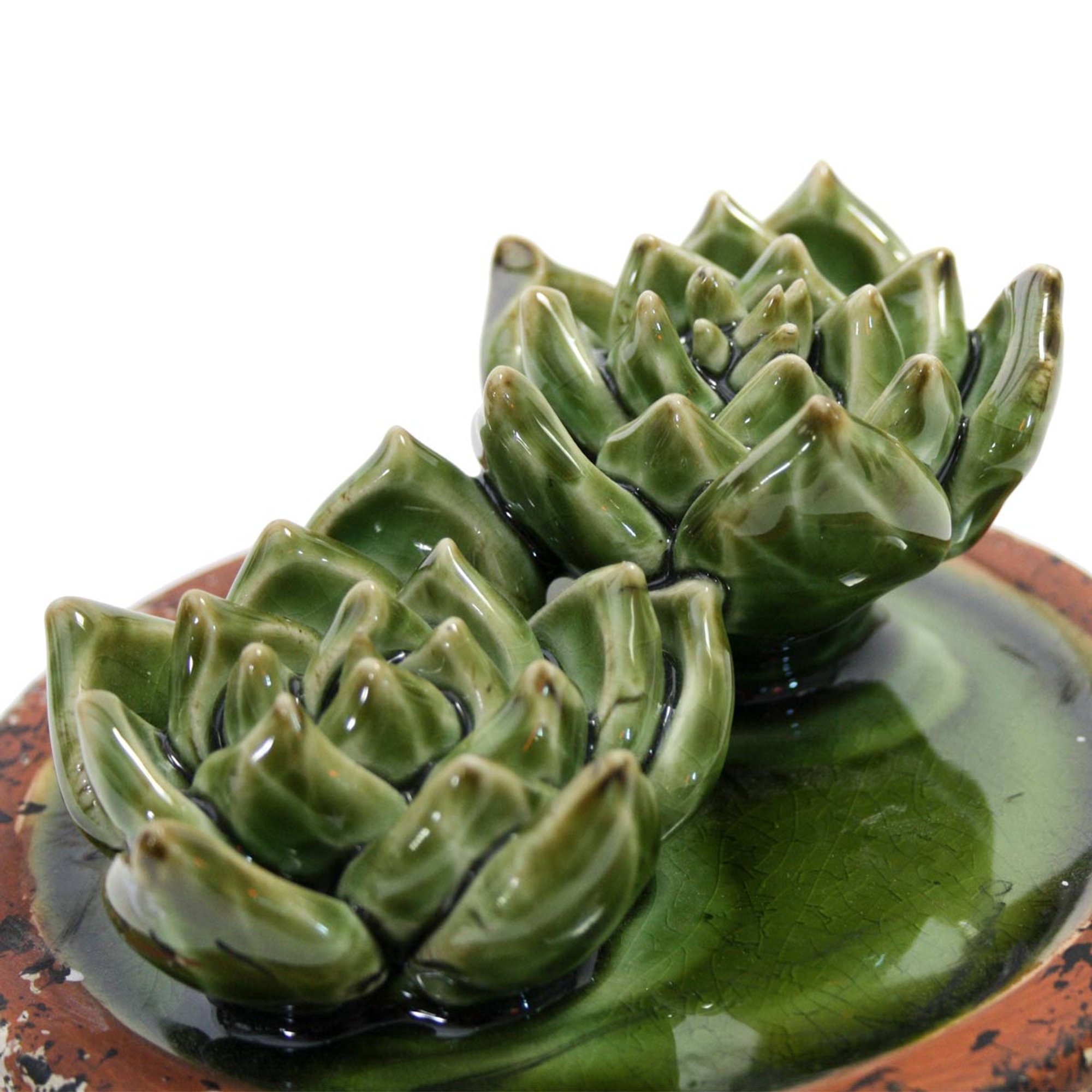 Vaso cactus big, verde\marrone Arreda con stile vista1