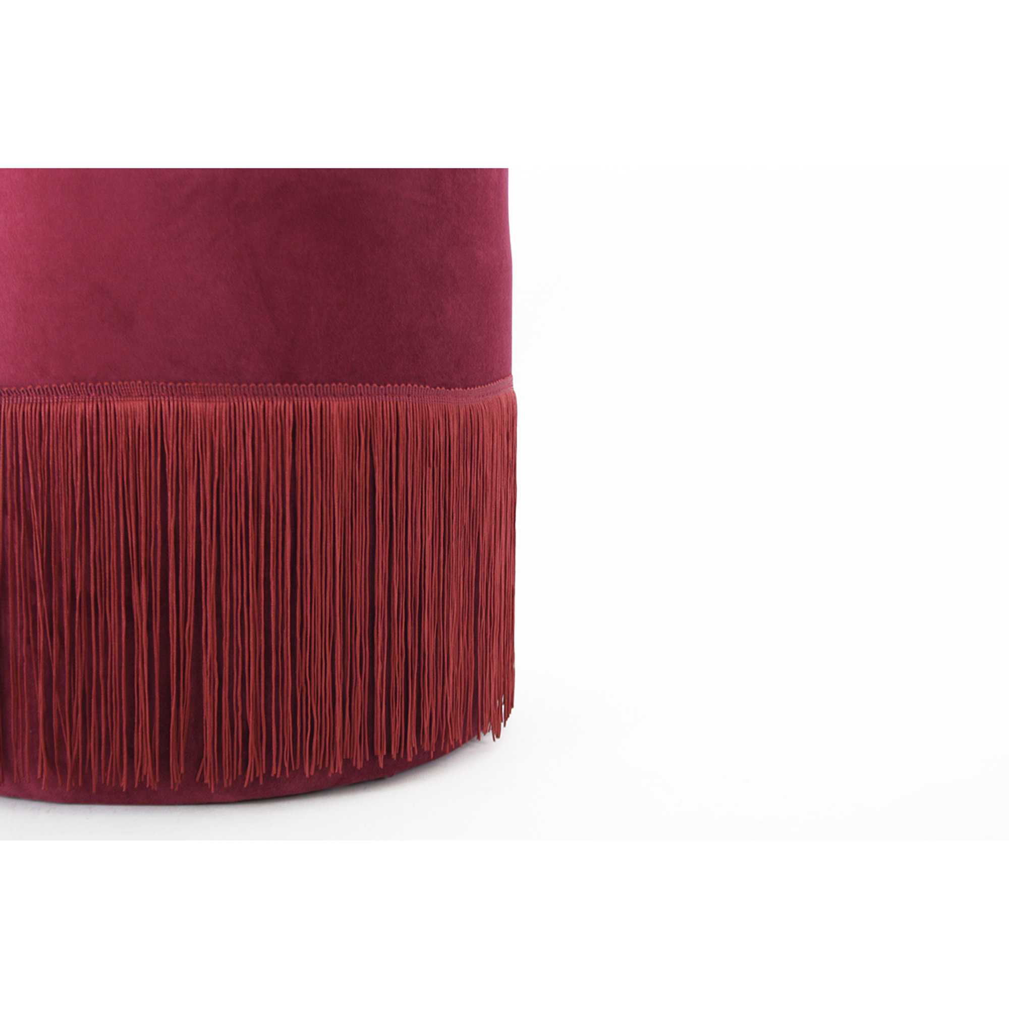 Pouff Charlestone, rosso Arreda con stile vista1