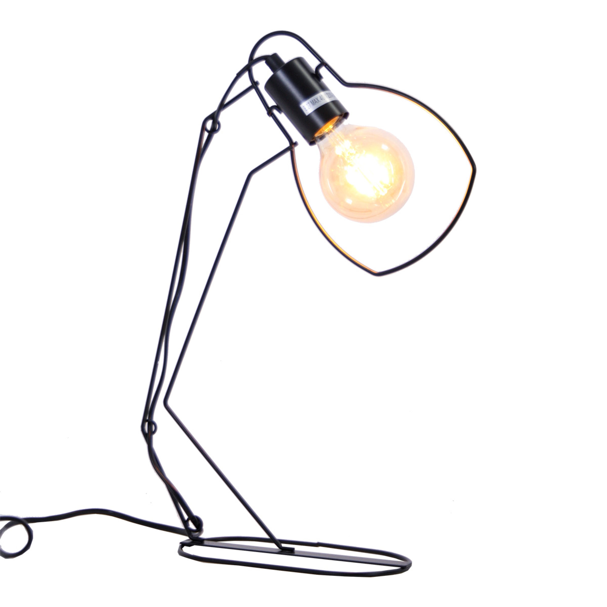Lampada Silouhette, nero Arreda con stile vista0
