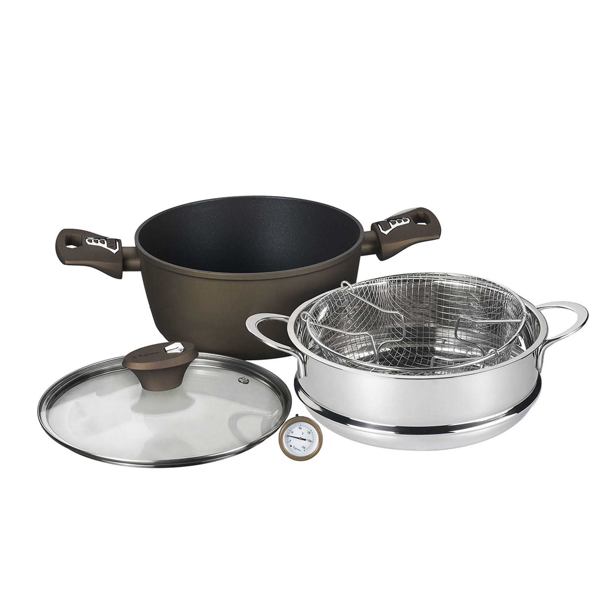 Set friggivapore diamante bronzo Tognana Natale vista2