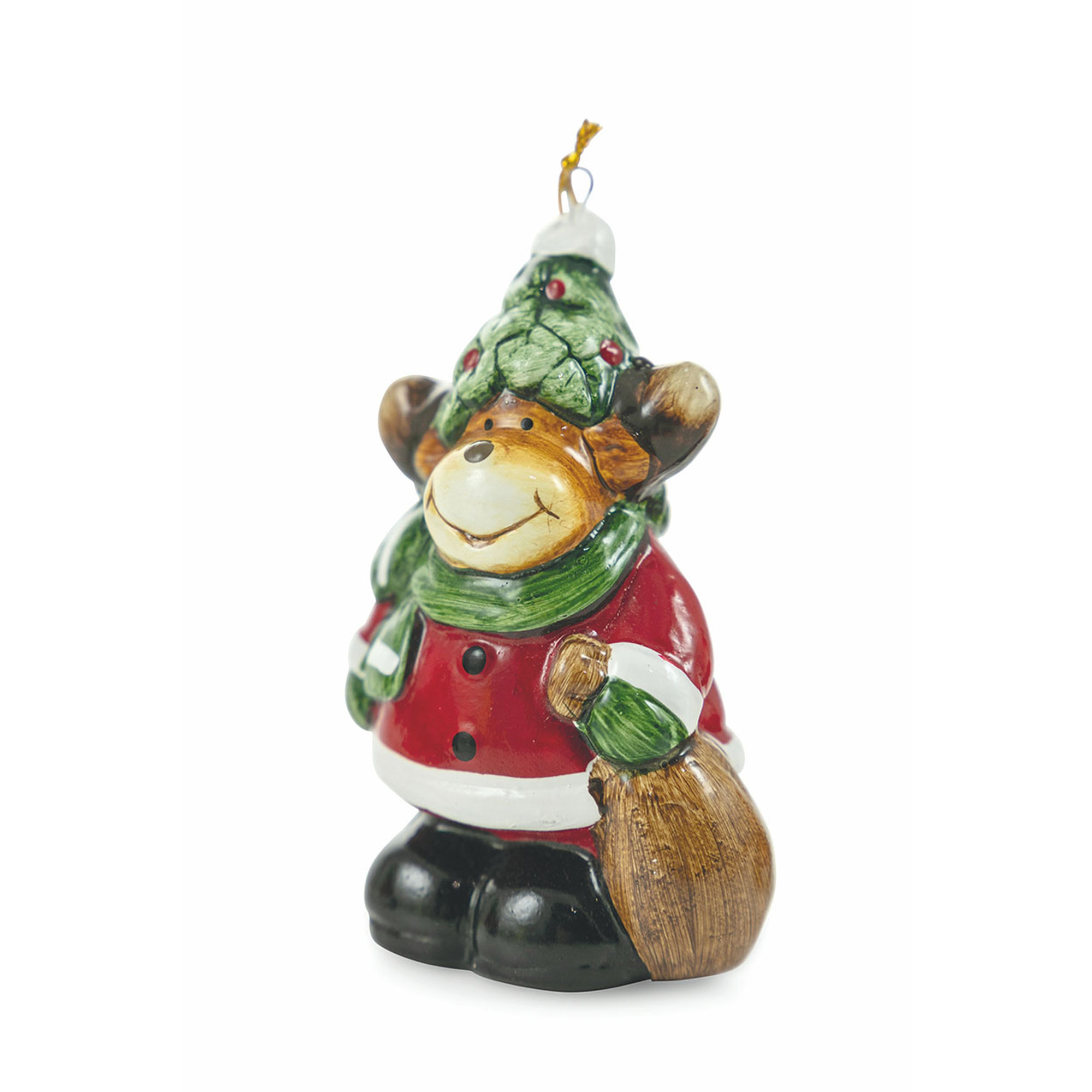 Set 24 appendino albero in terracotta Feste a tavola vista3
