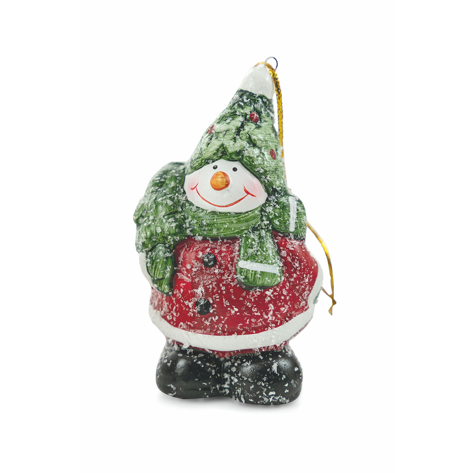Set 24 appendino albero innevato Feste a tavola vista3