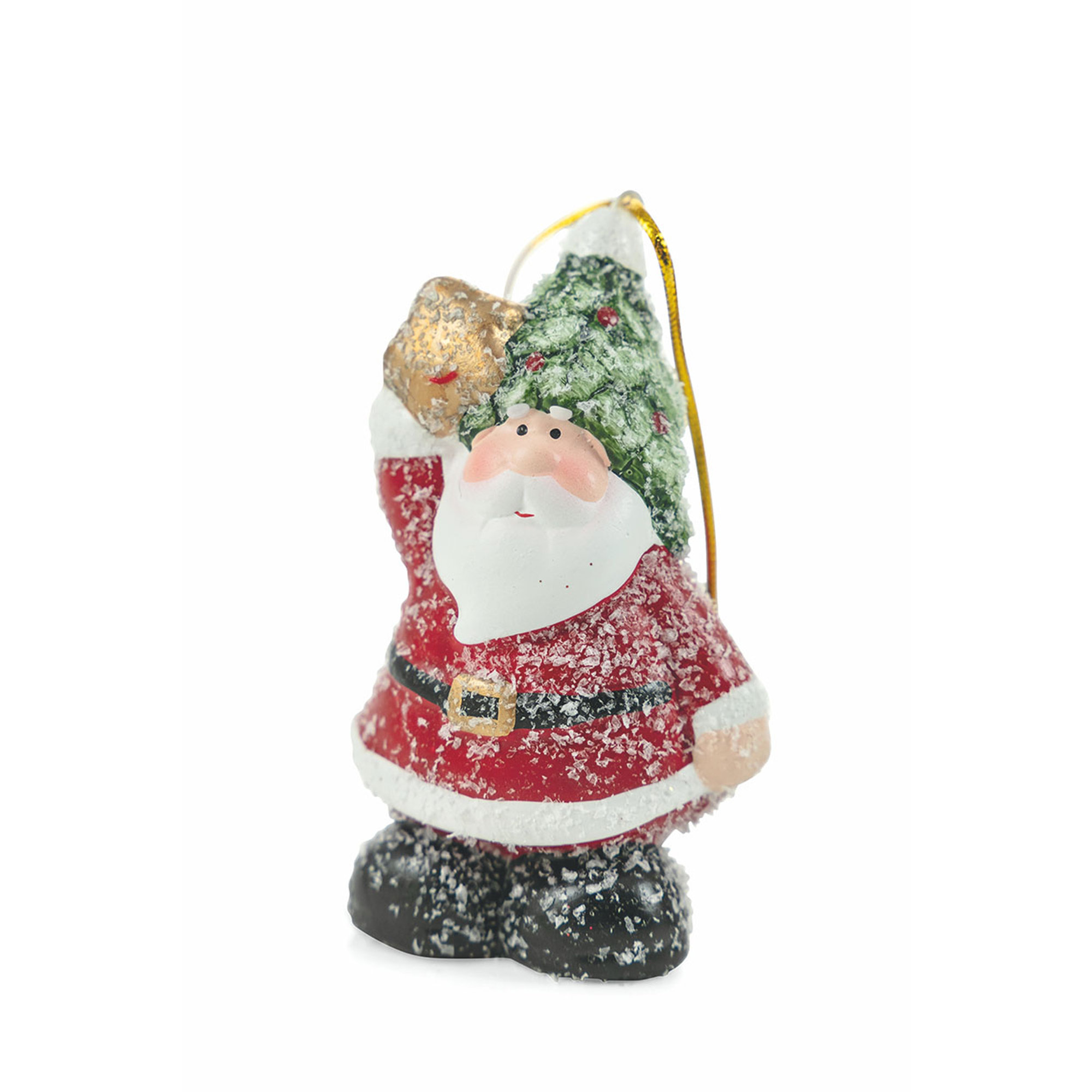 Set 24 appendino albero innevato Feste a tavola vista5