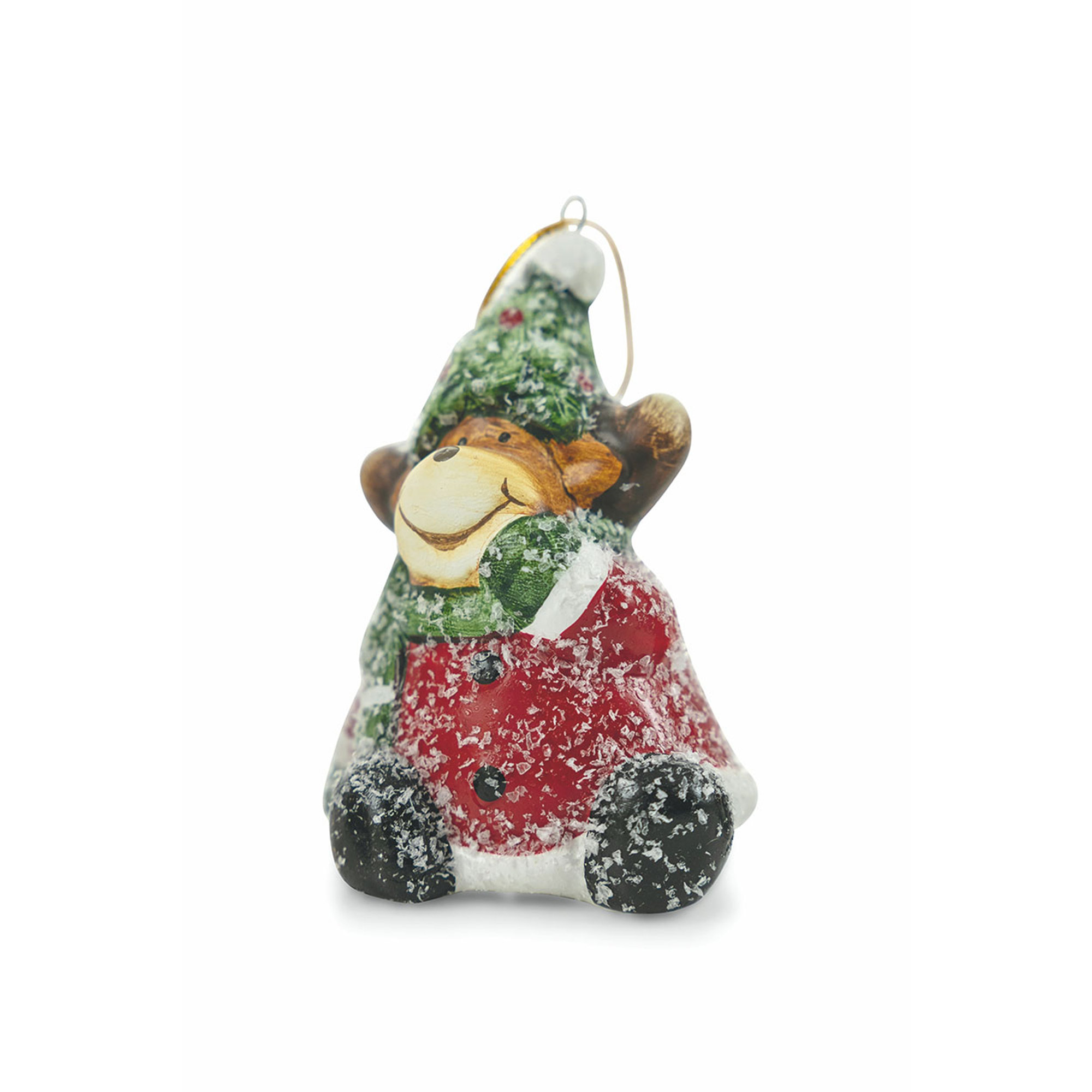 Set 24 appendino albero innevato Feste a tavola vista6