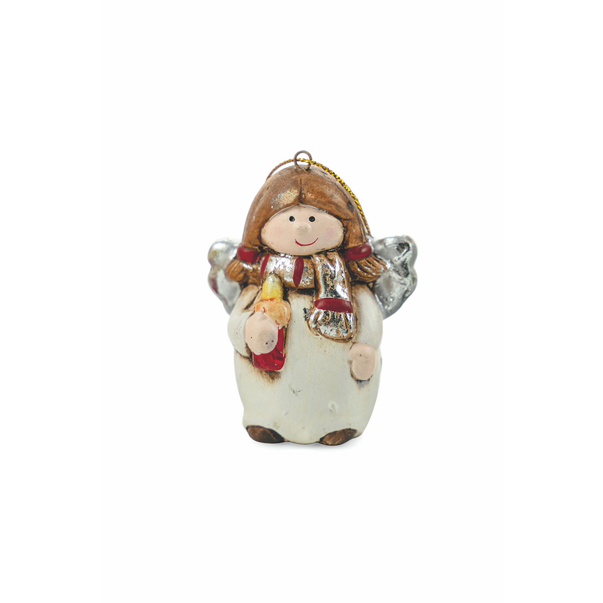 Set 24 appendino albero in terracotta Feste a tavola vista4