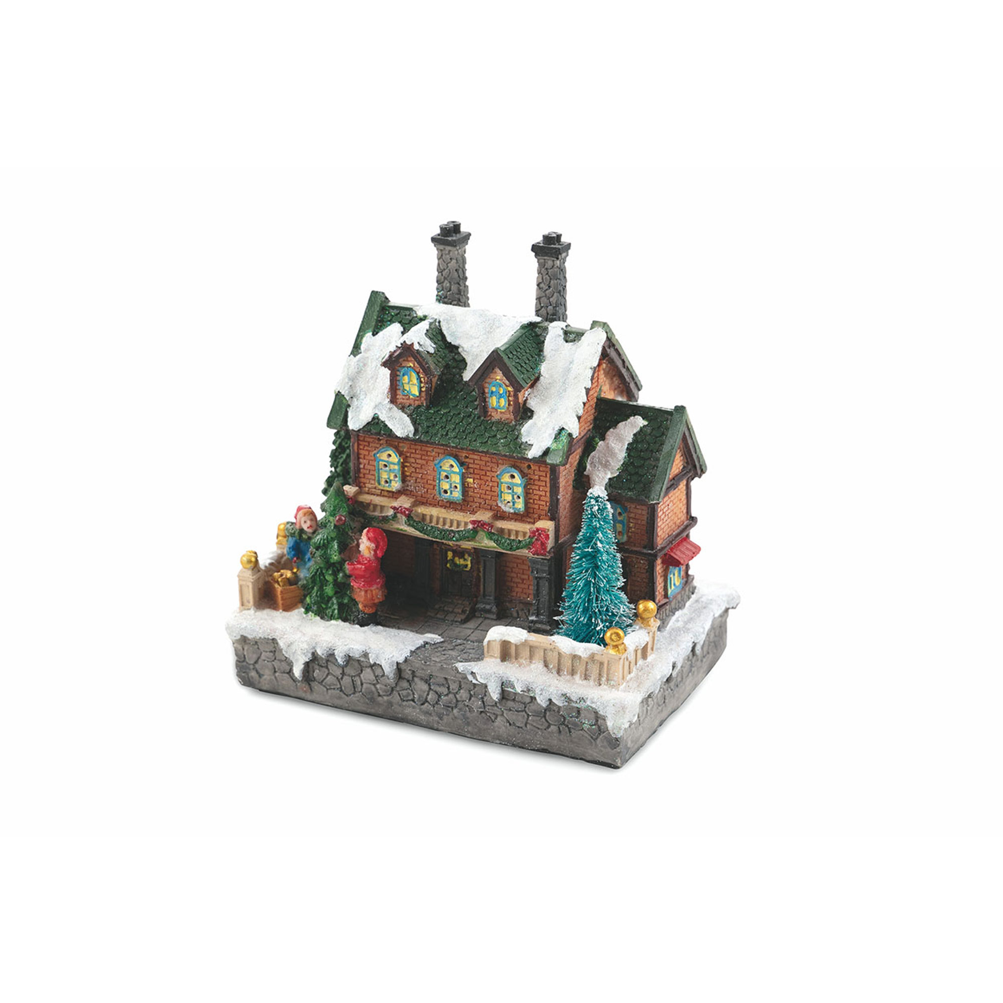Set 2 casetta luce led Feste a tavola vista1