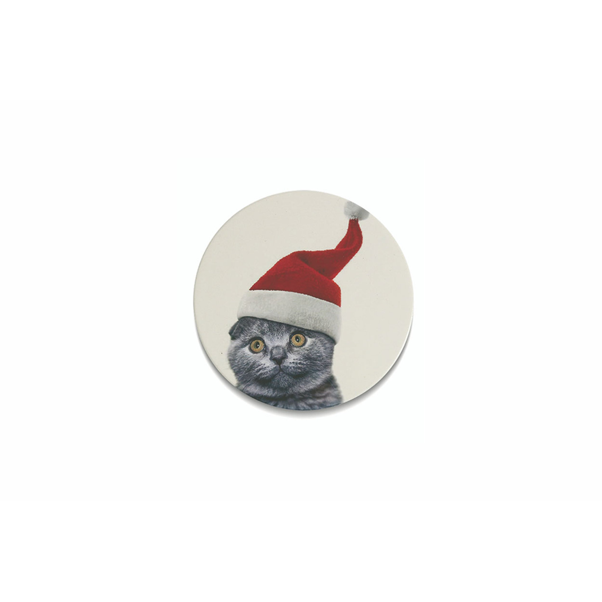 Set 6 xmas sottopentola tondo Feste a tavola vista2
