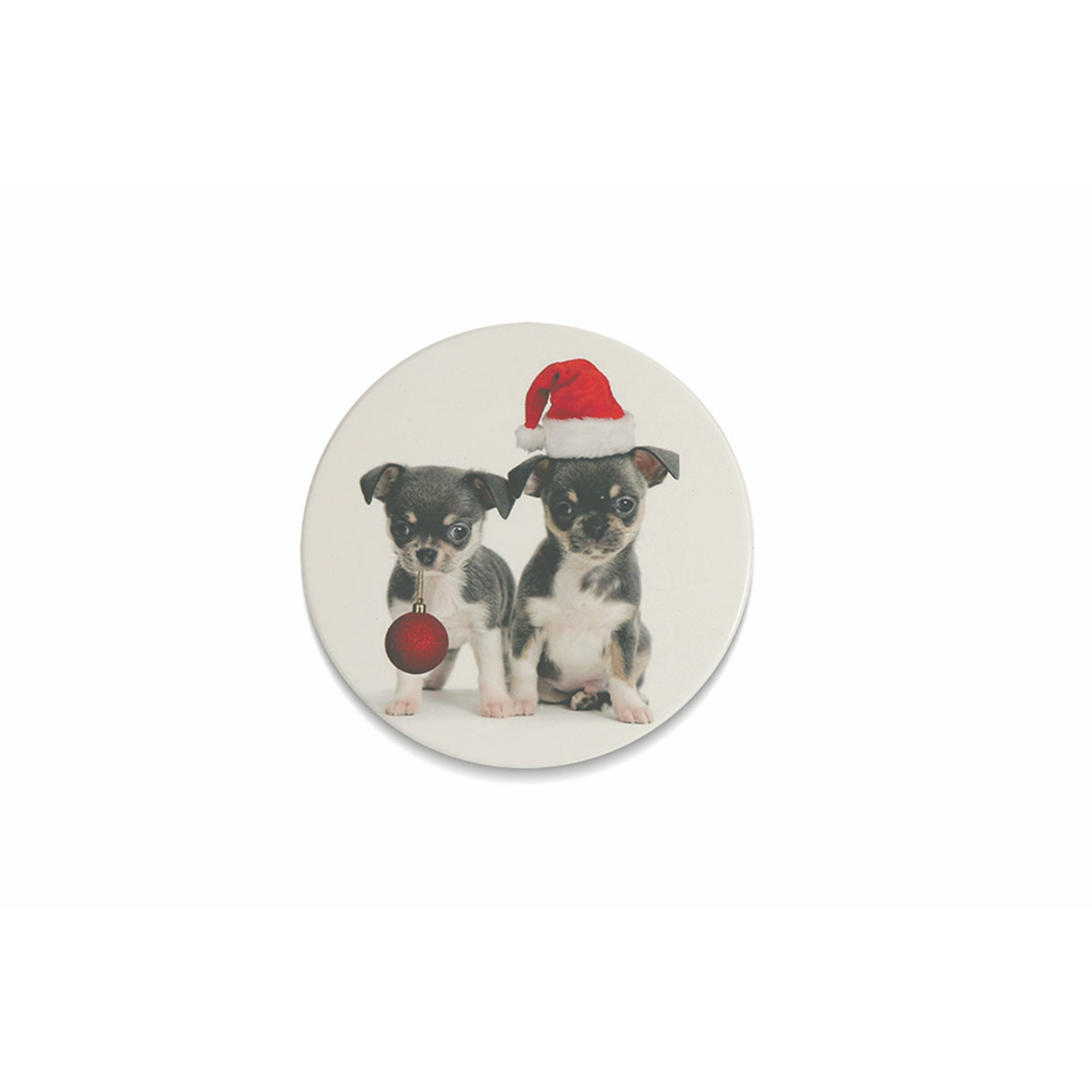 Set 6 xmas sottopentola tondo Feste a tavola vista4