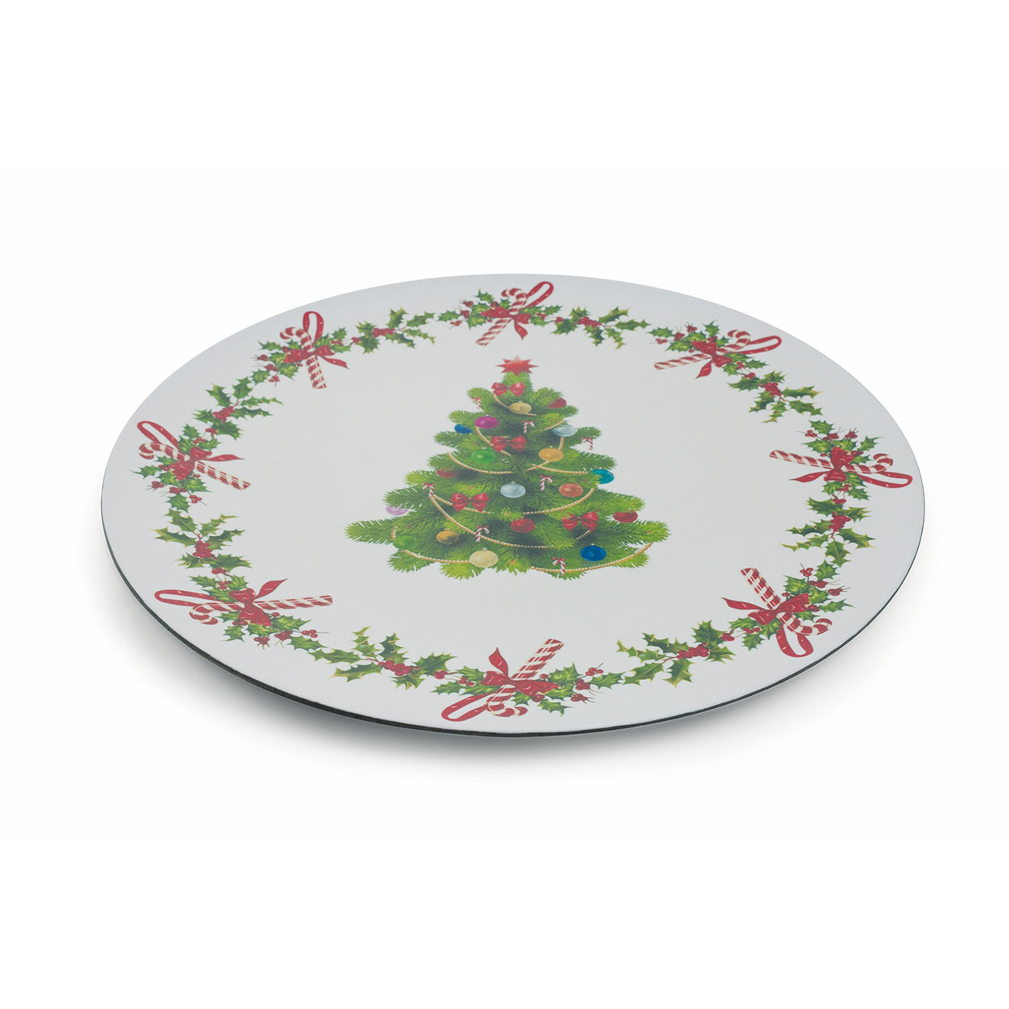 Set 6 sottopiatto xmas in plastica Feste a tavola vista7