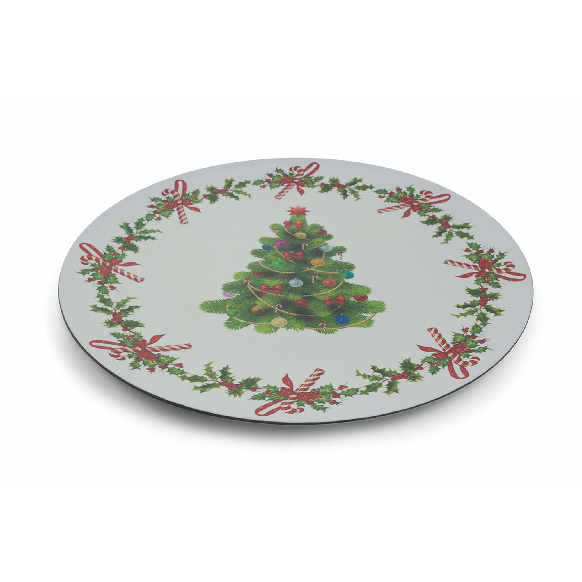 Set 6 sottopiatto xmas in plastica Feste a tavola vista7