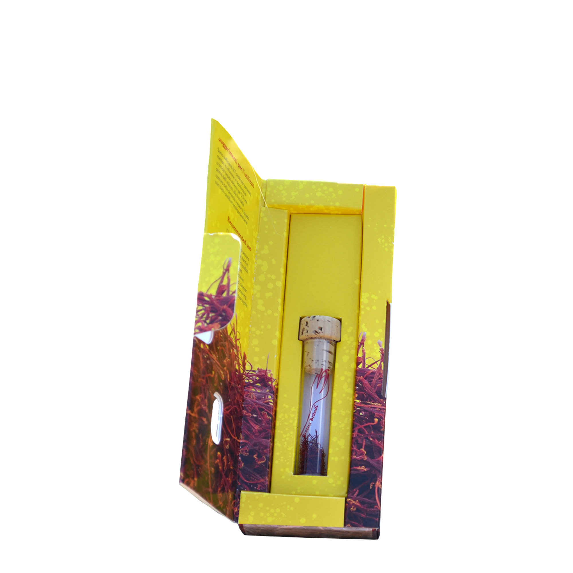 Saffron Grappa «ZAFF05" - Monedas Galletas de azafrán 100 gr - 0,25 gr frasco de azafrán puro de Val d'Orcia Crocus Brandi vista3