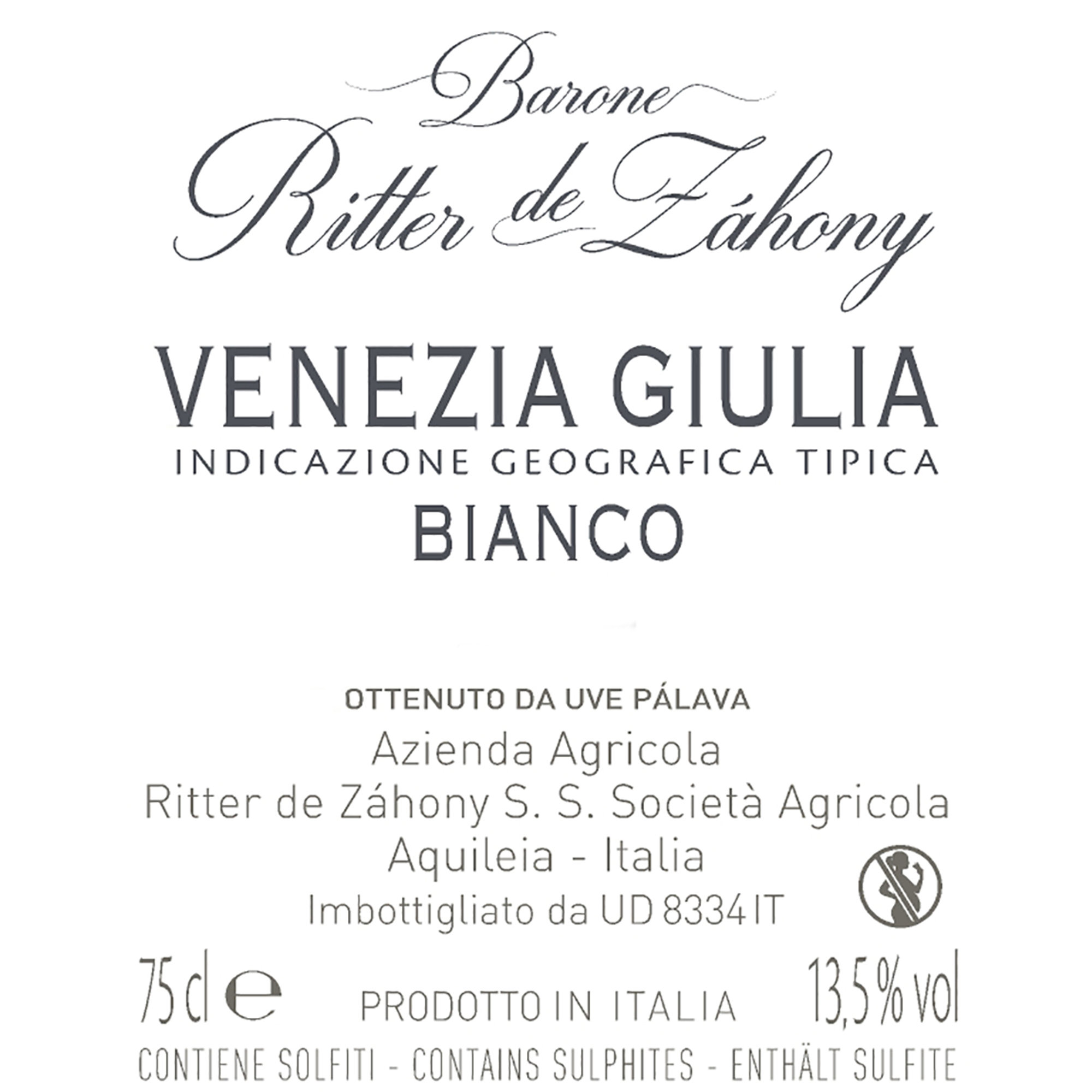 3 bottiglie miste: 1 Edda Cristina Bianco Aromatico 2021 - 2 Elvine Chardonnay 2020 Barone Ritter de Zahony vista2