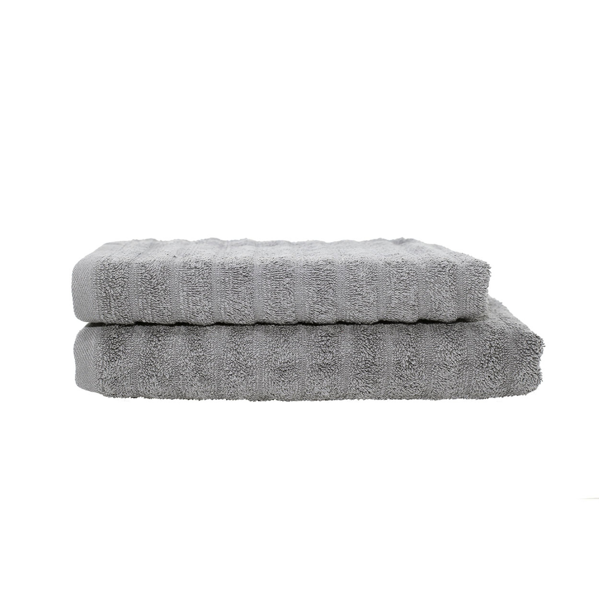 SALLYLINES Set spugna 100% cotone ospite + salvietta, perla Avvolgente cotone vista0