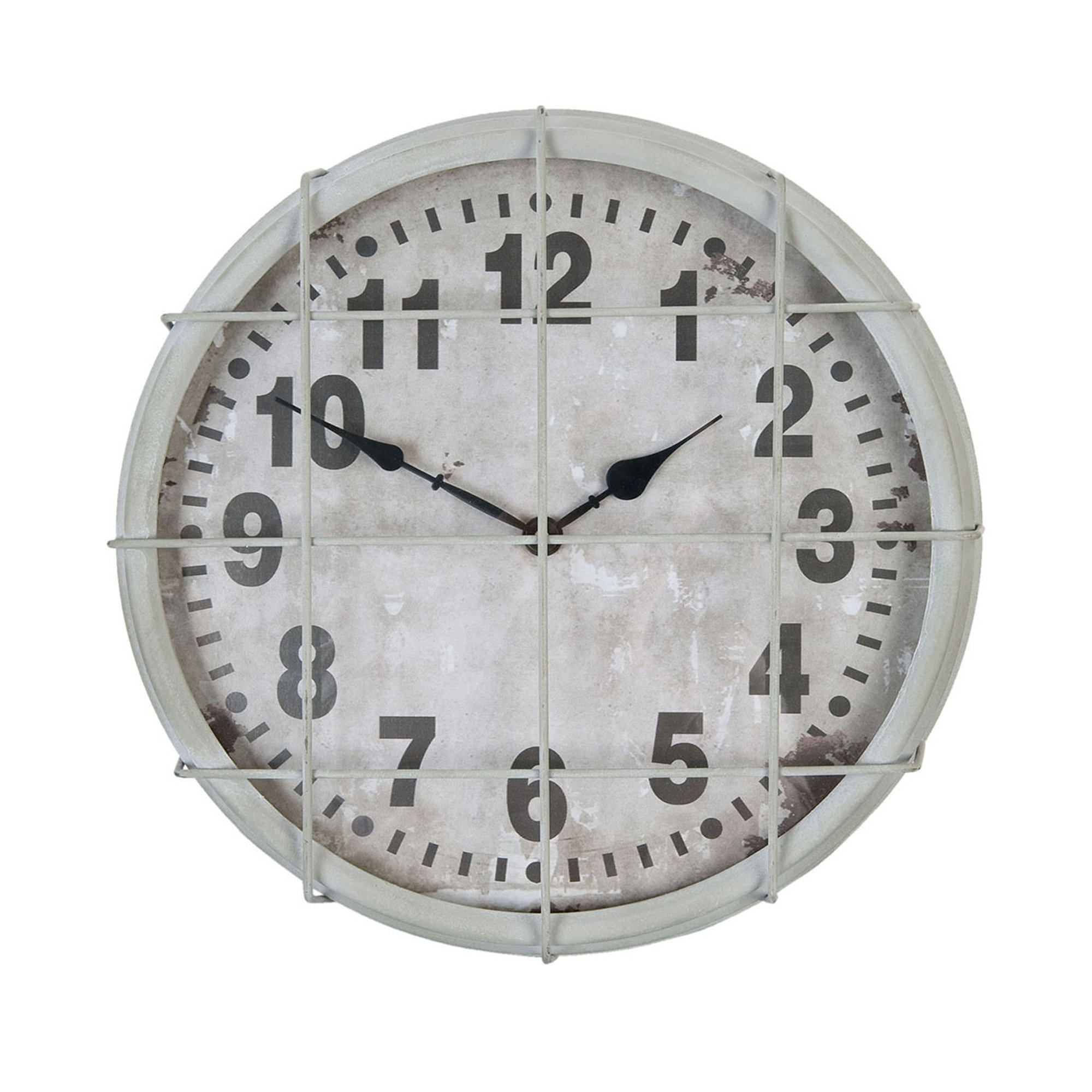 Orologio da parete, grigio Ispirazioni country chic vista0