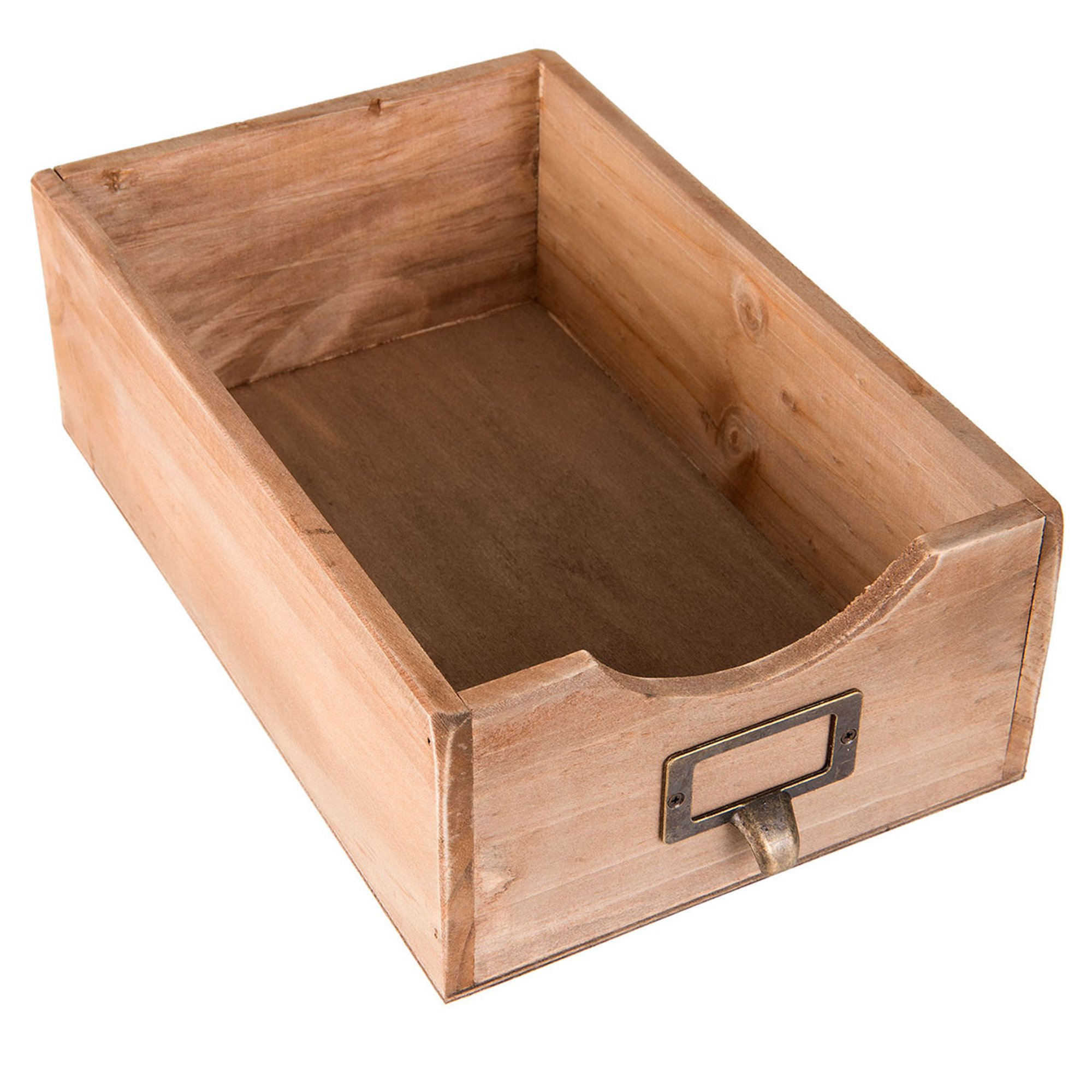 Portariviste in legno, marrone Ispirazioni country chic vista1