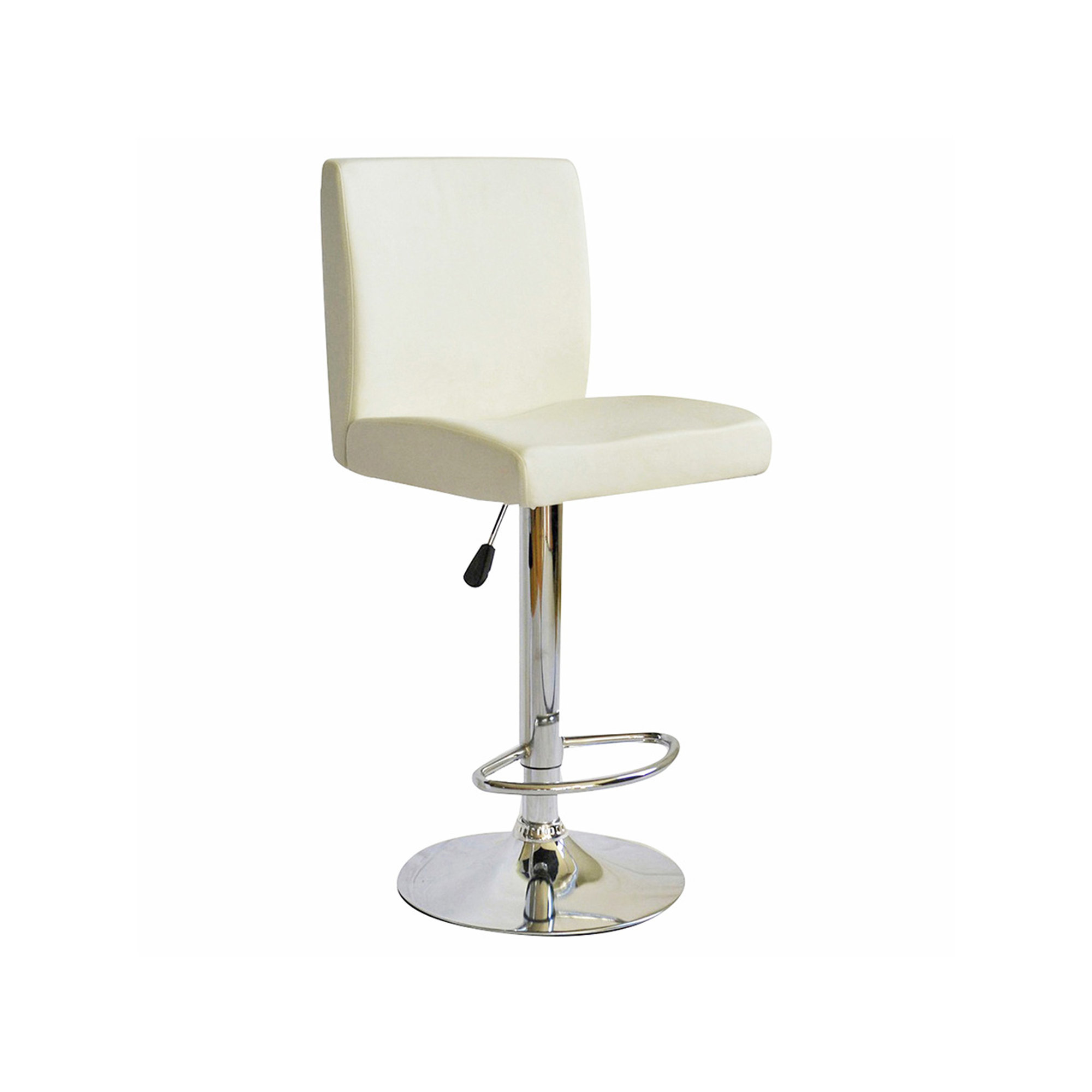 Set 2 sgabelli imbottiti, bianco White House vista1
