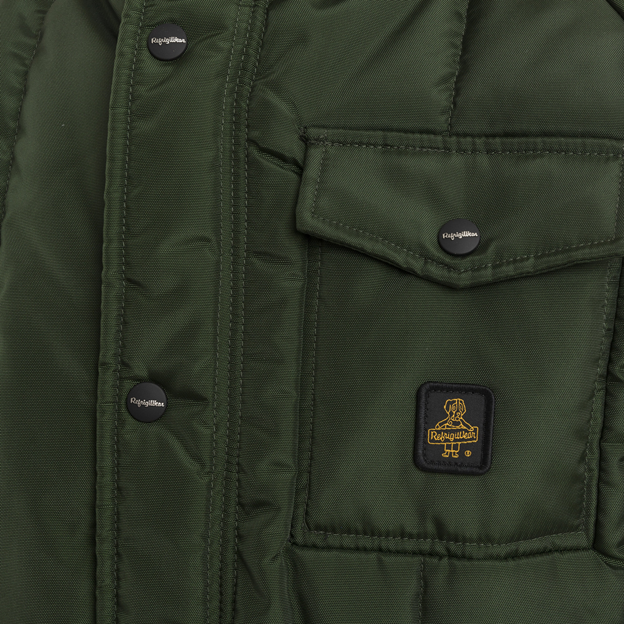 Original Parka con cappuccio, verde scuro Refrigiwear vista3