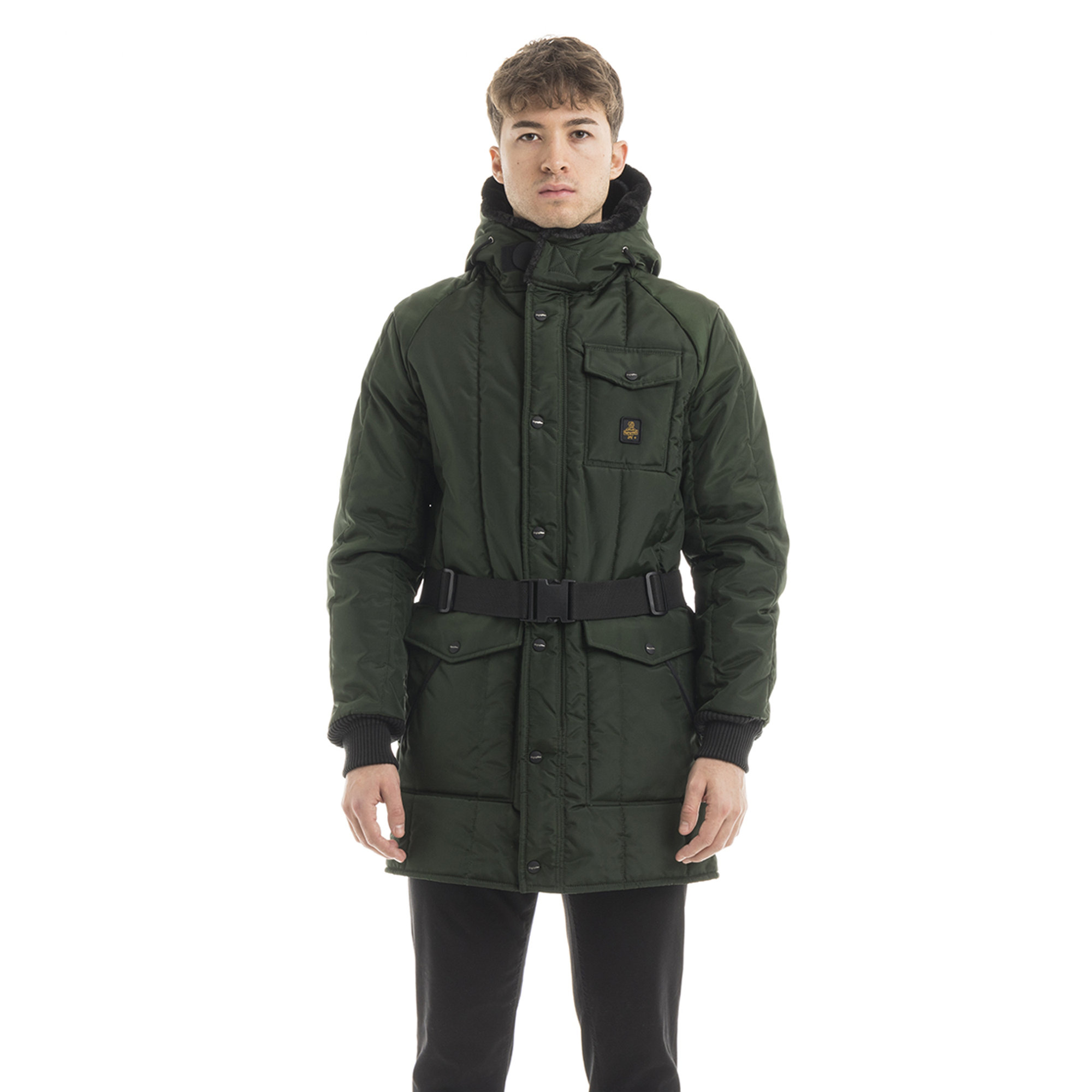 Original Parka con cappuccio, verde scuro Refrigiwear vista0