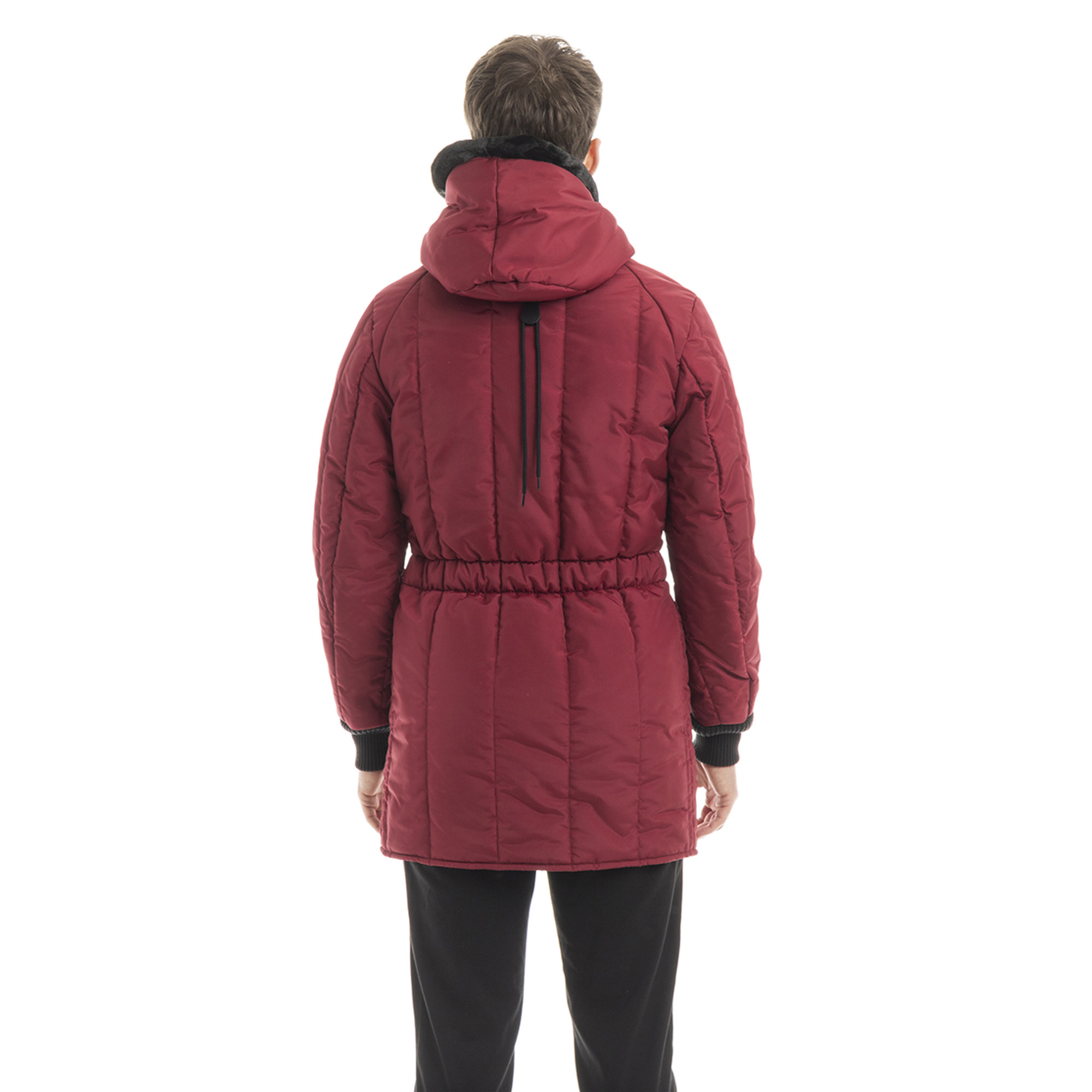 Original Parka con cappuccio, bordeaux Refrigiwear vista1