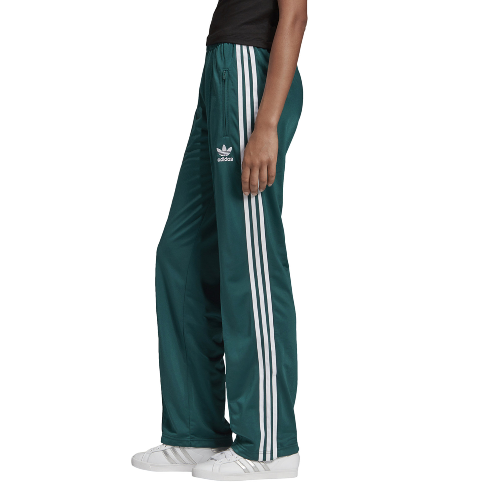Pantaloni Track Firebird Adidas verde scuro ADIDAS vista1