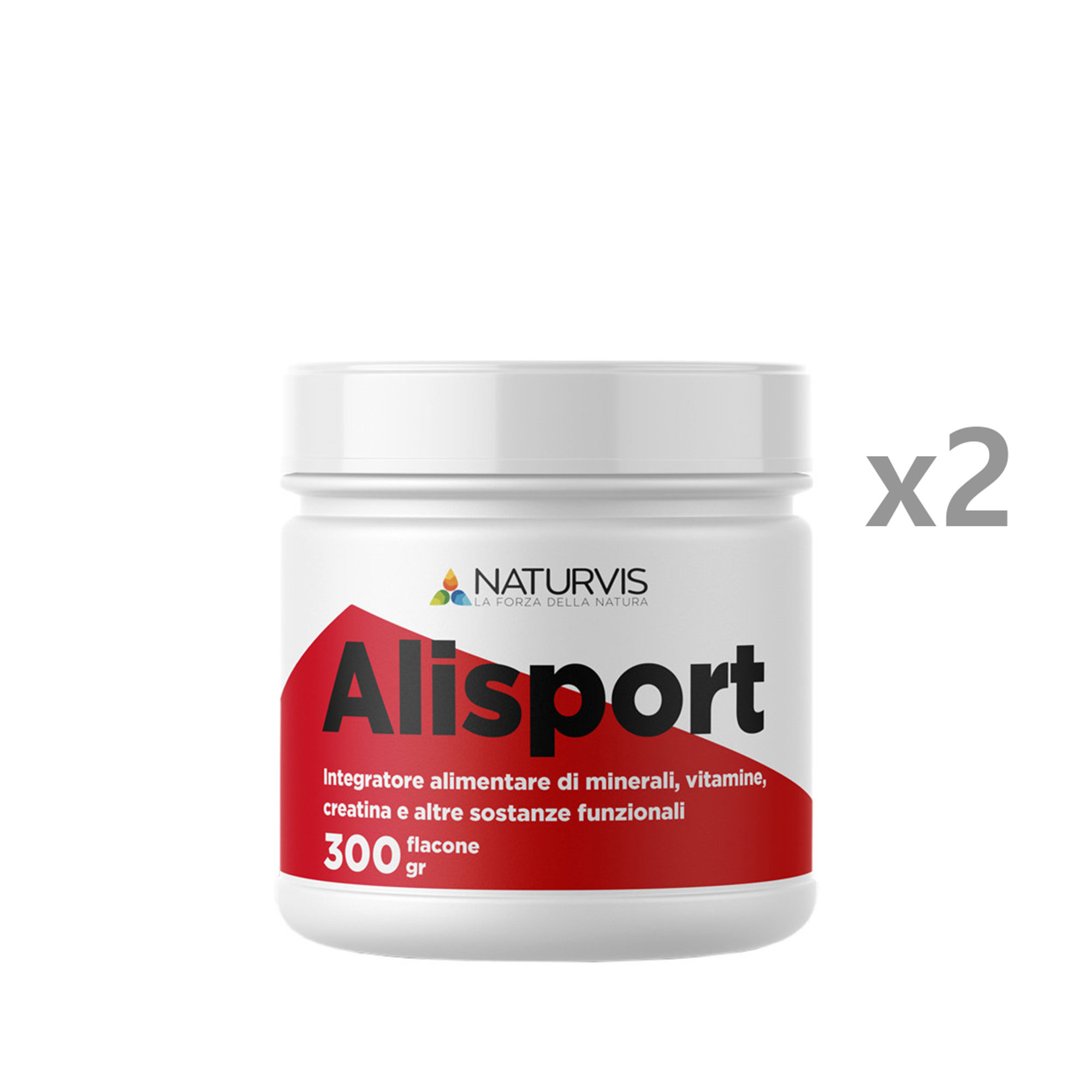 2 paquetes - Alisport polvo 300 gr Naturvis vista0