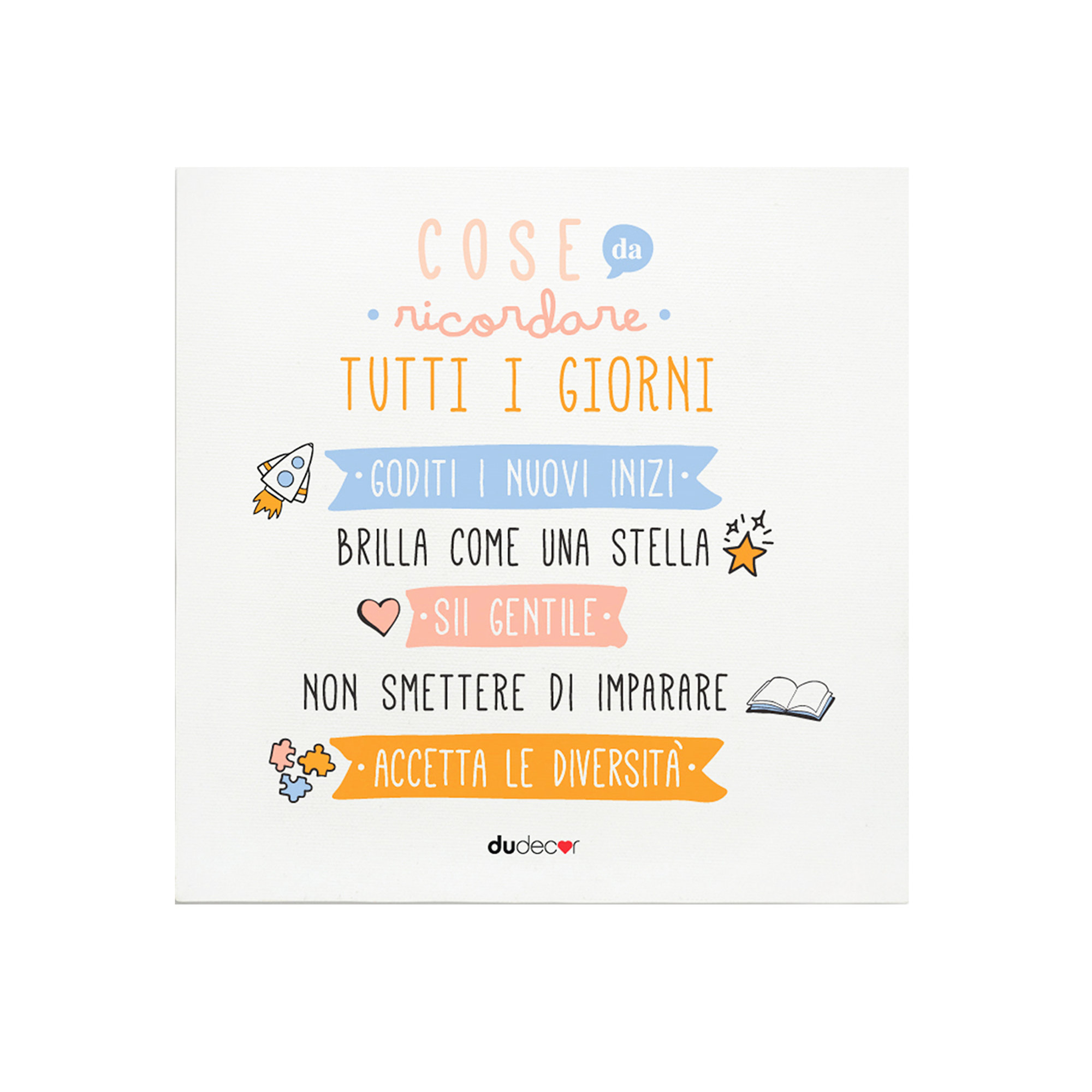 Canvas - Cose da Ricordare Dudecor - Outlet vista0