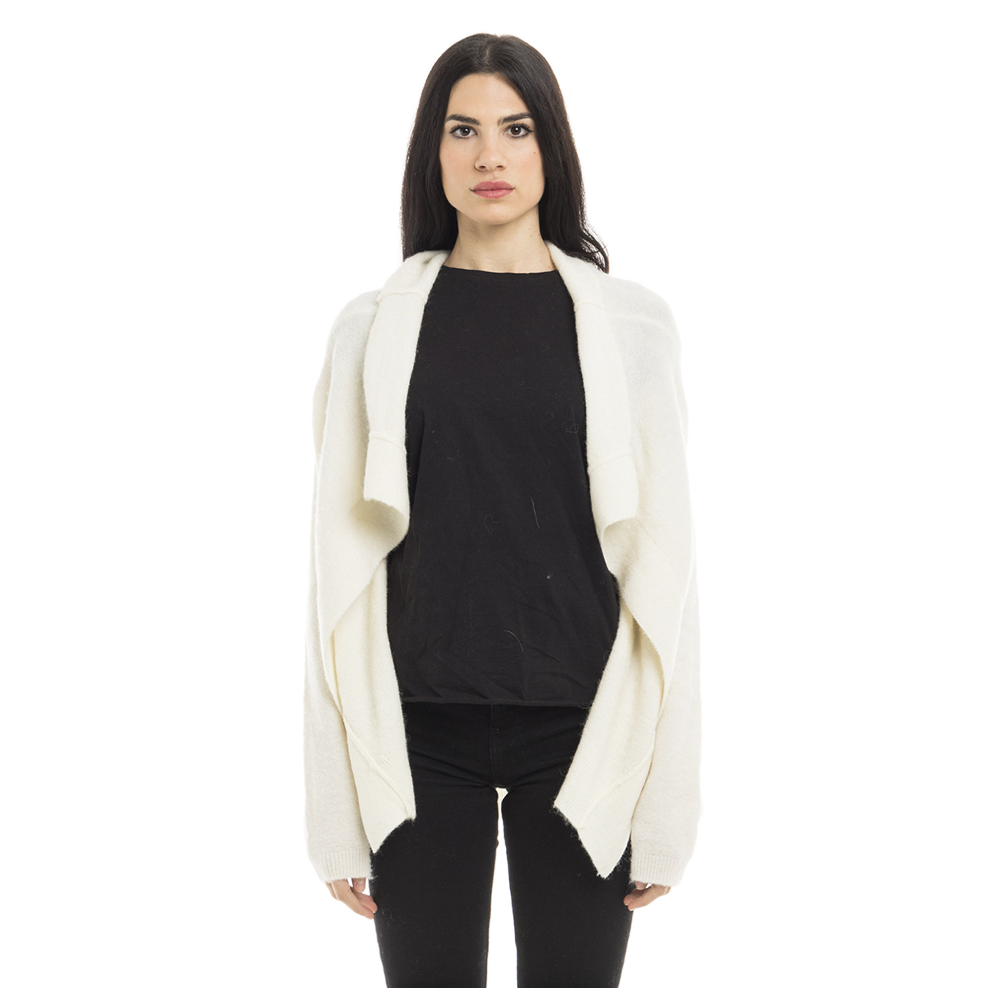 Cardigan misto alpaca panna Liu Jo vista0