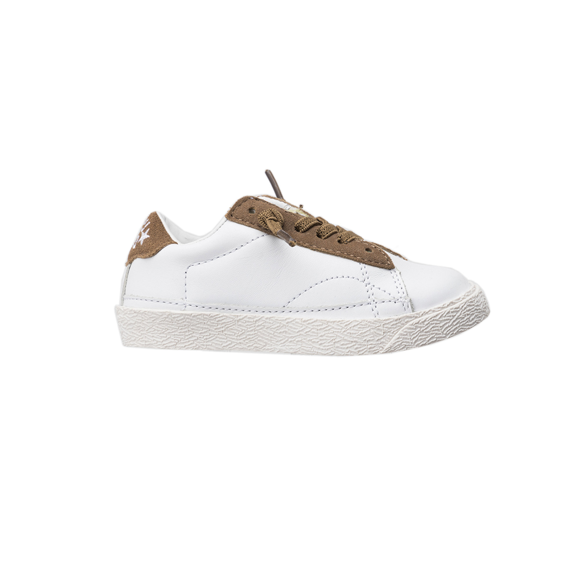 Sneakers bimbo bassa con lacci, fondo gomma DOUUOD vista0